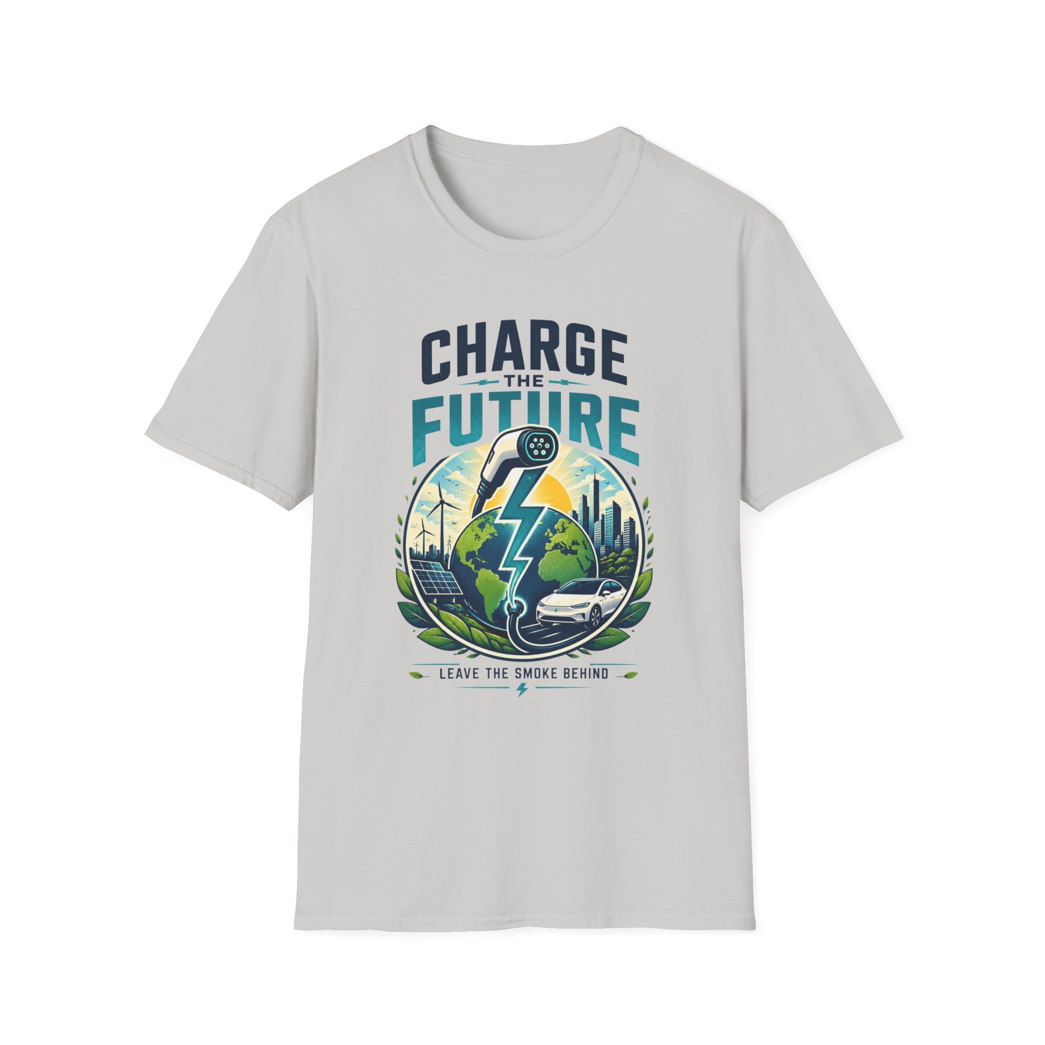 Charge the Future T-Shirt — Electric Vehicle EV Charging Graphic Tee
