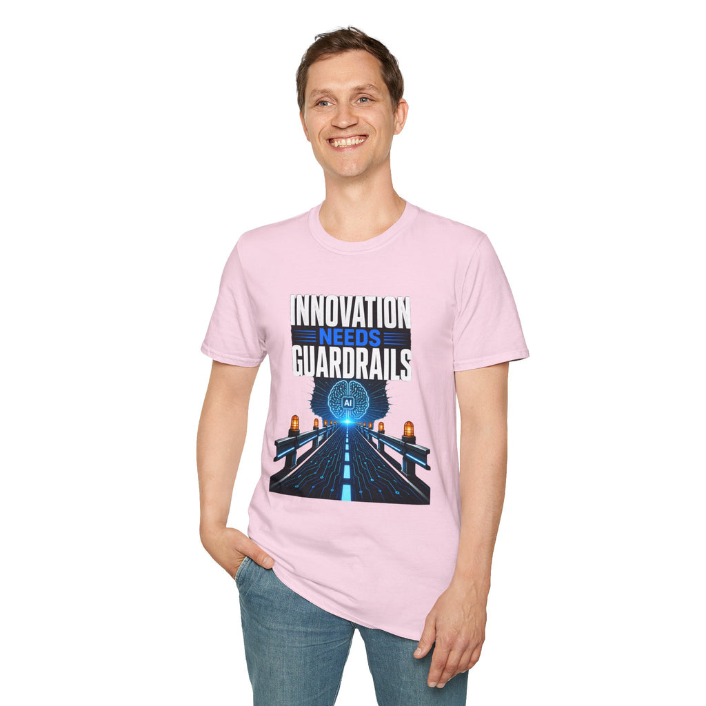 Innovation Needs Guardrails T-Shirt — AI Ethics & Responsible Tech Tee