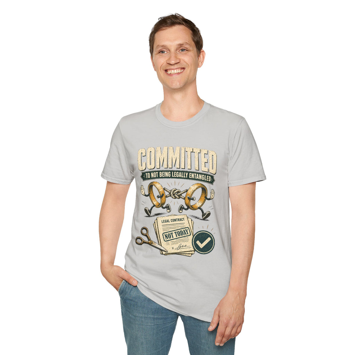 Committed to Not Being Legally Entangled T-Shirt