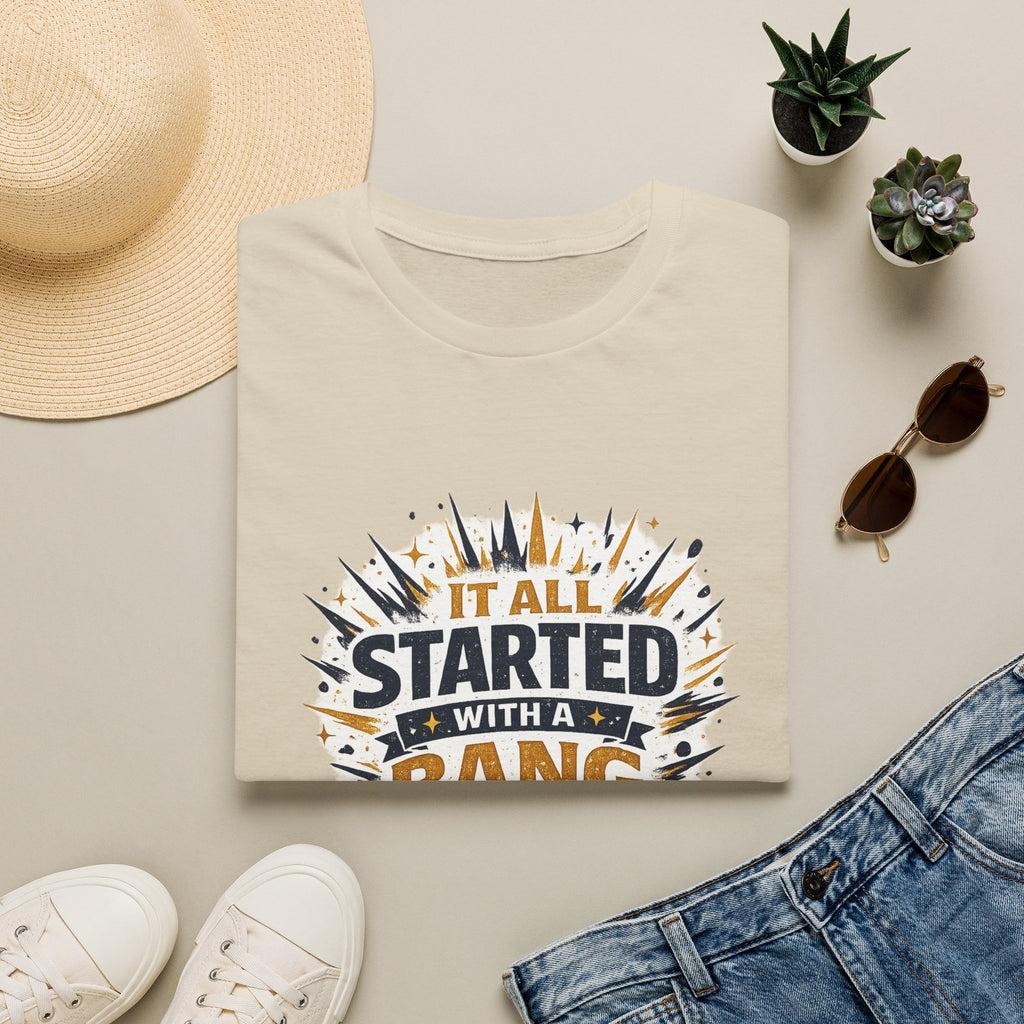 "It All Started With a Bang" Space Graphic Tee