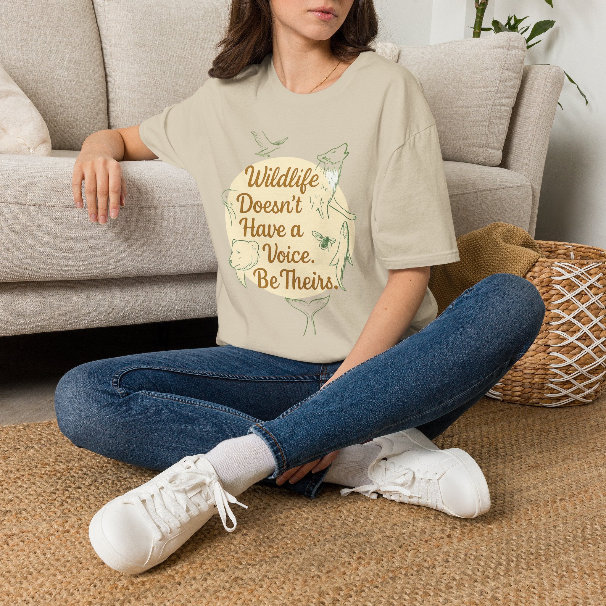 Wildlife Doesn't Have a Voice Be Theirs T-Shirt