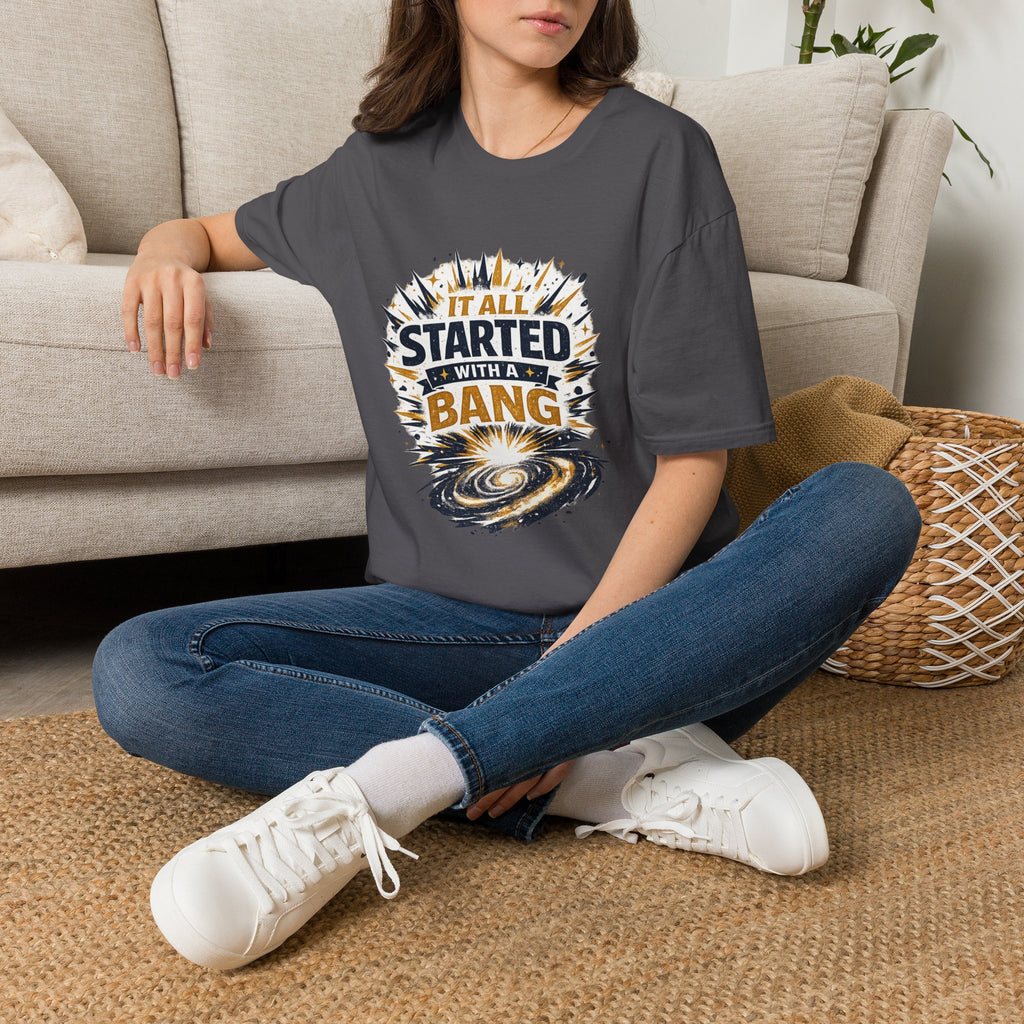 "It All Started With a Bang" Space Graphic Tee