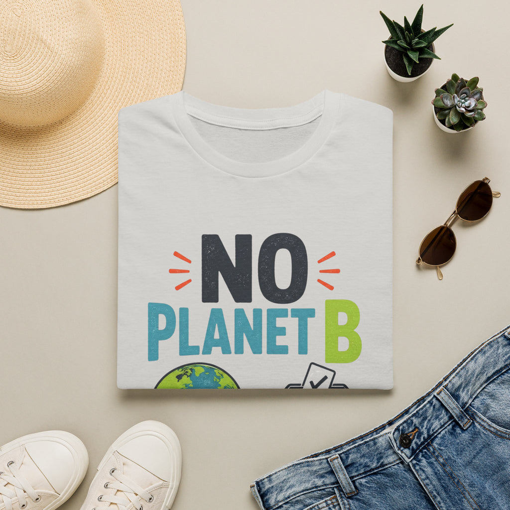 No Planet B T-Shirt — Eco Activist Climate Change Tee