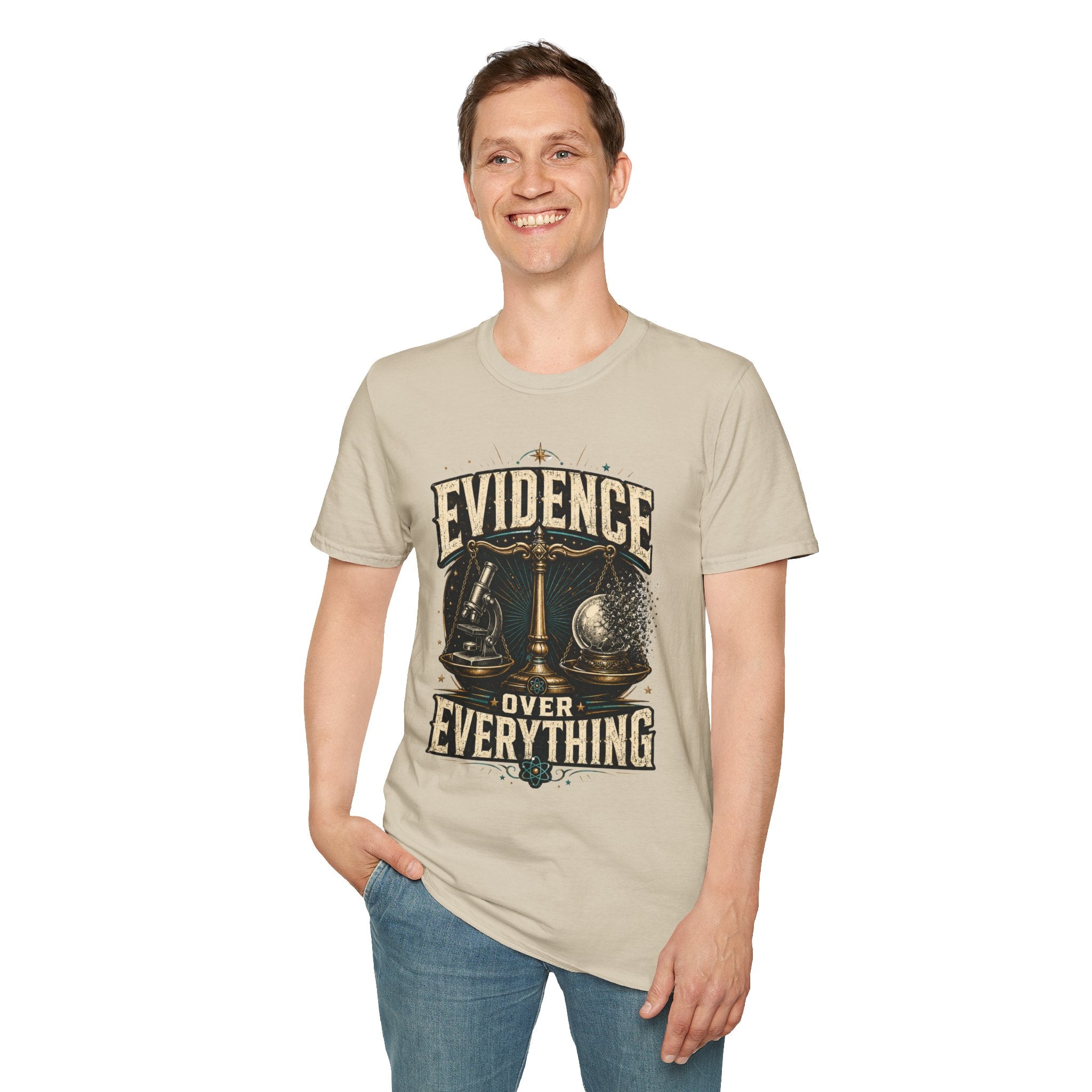 Evidence Over Everything T-Shirt — Forensic & Investigator Tee