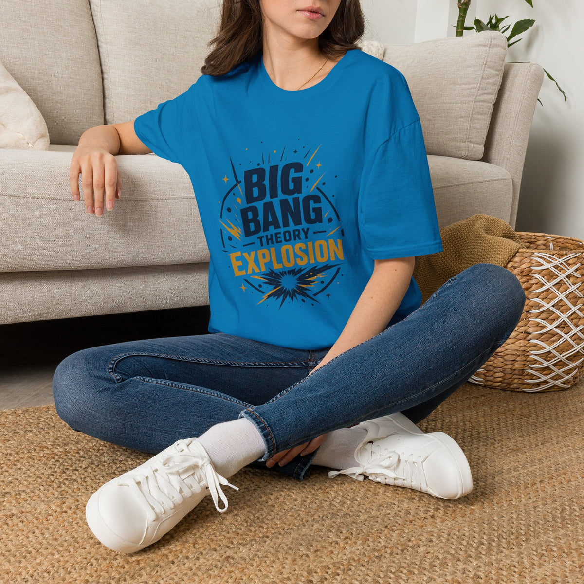 Big Bang Theory Explosion T-Shirt — Science Nerd Graphic Tee