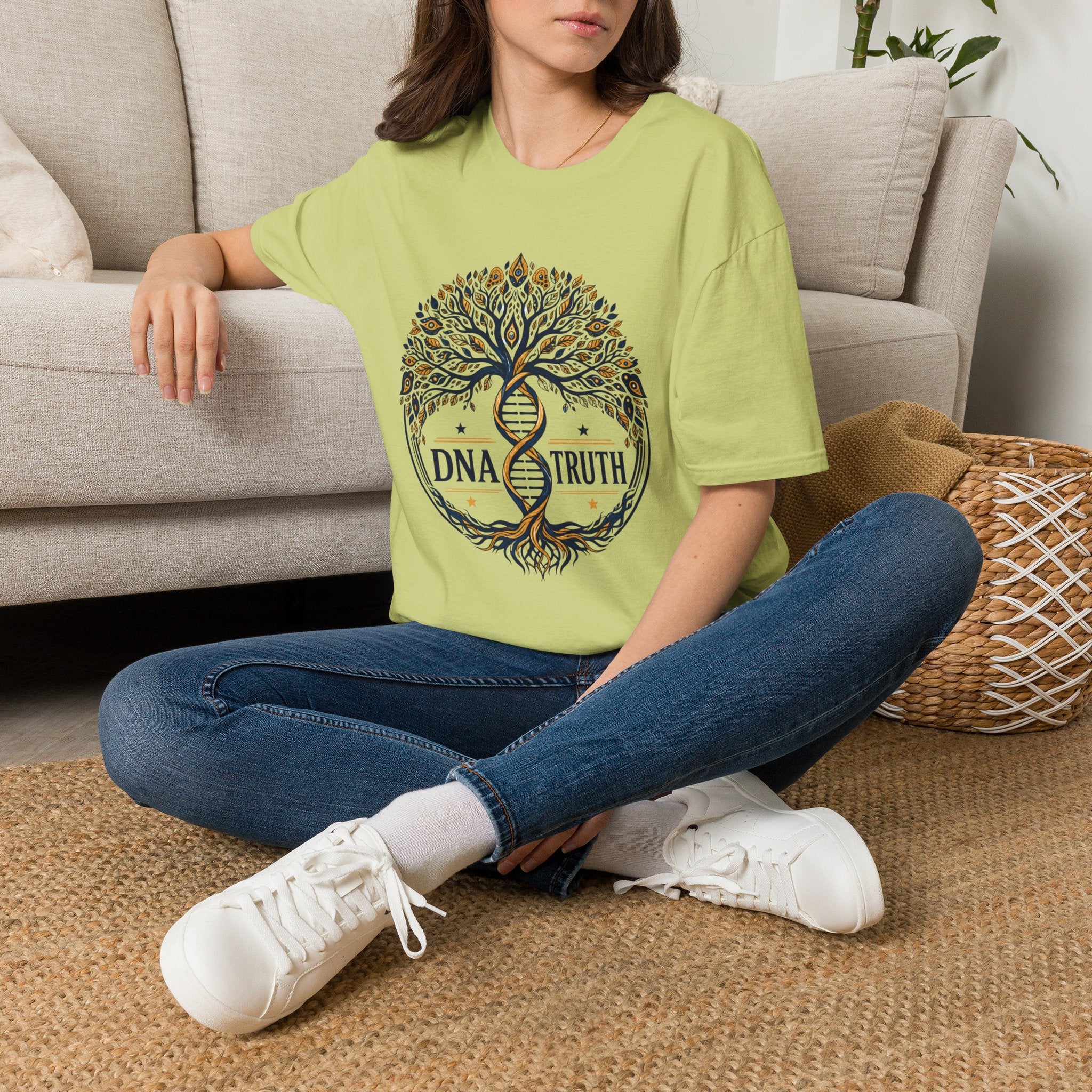 DNA Truth Tree T-Shirt — Genetic Roots Graphic Tee
