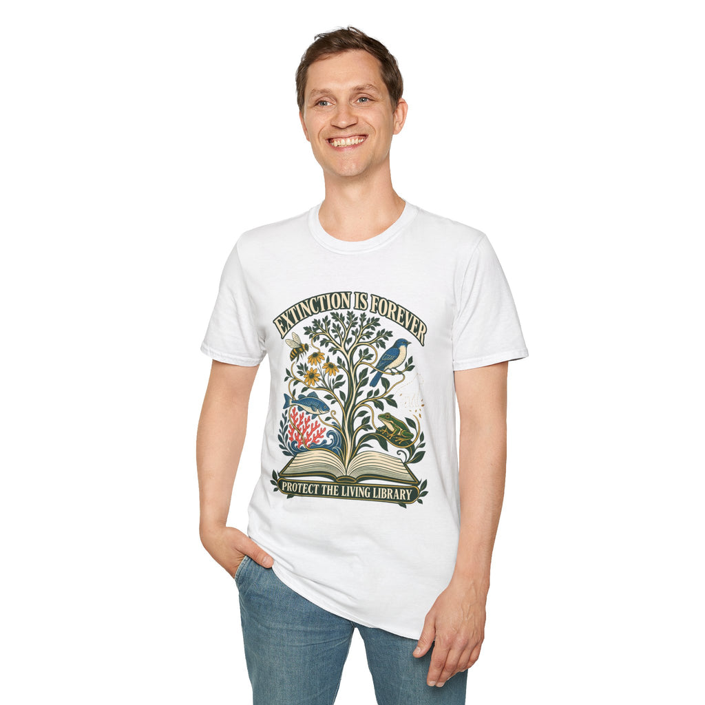 "Extinction Is Forever" Nature Conservation Graphic Tee