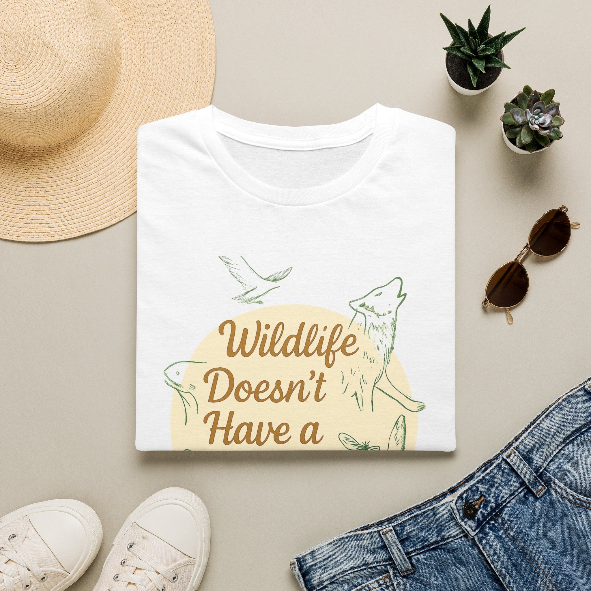 Wildlife Doesn't Have a Voice Be Theirs T-Shirt