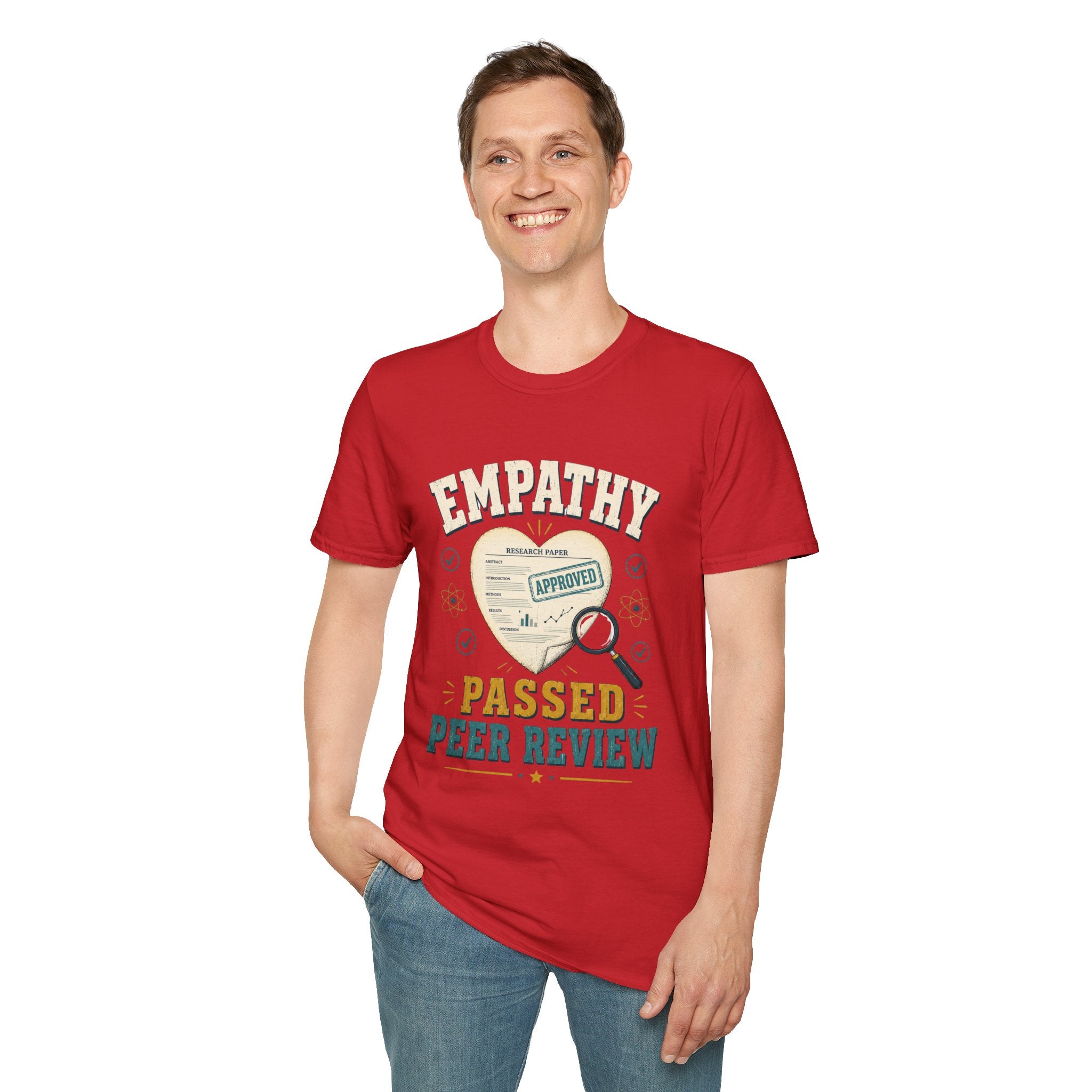 Empathy Passed Peer Review T-Shirt — 'Empathy Approved' Medical / Counseling Tee