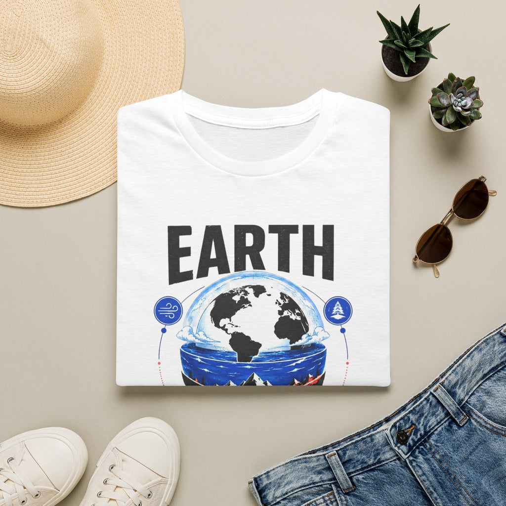 Earth Graphic T-Shirt — "Treat It Like It's Your Only Home" Environmental Tee