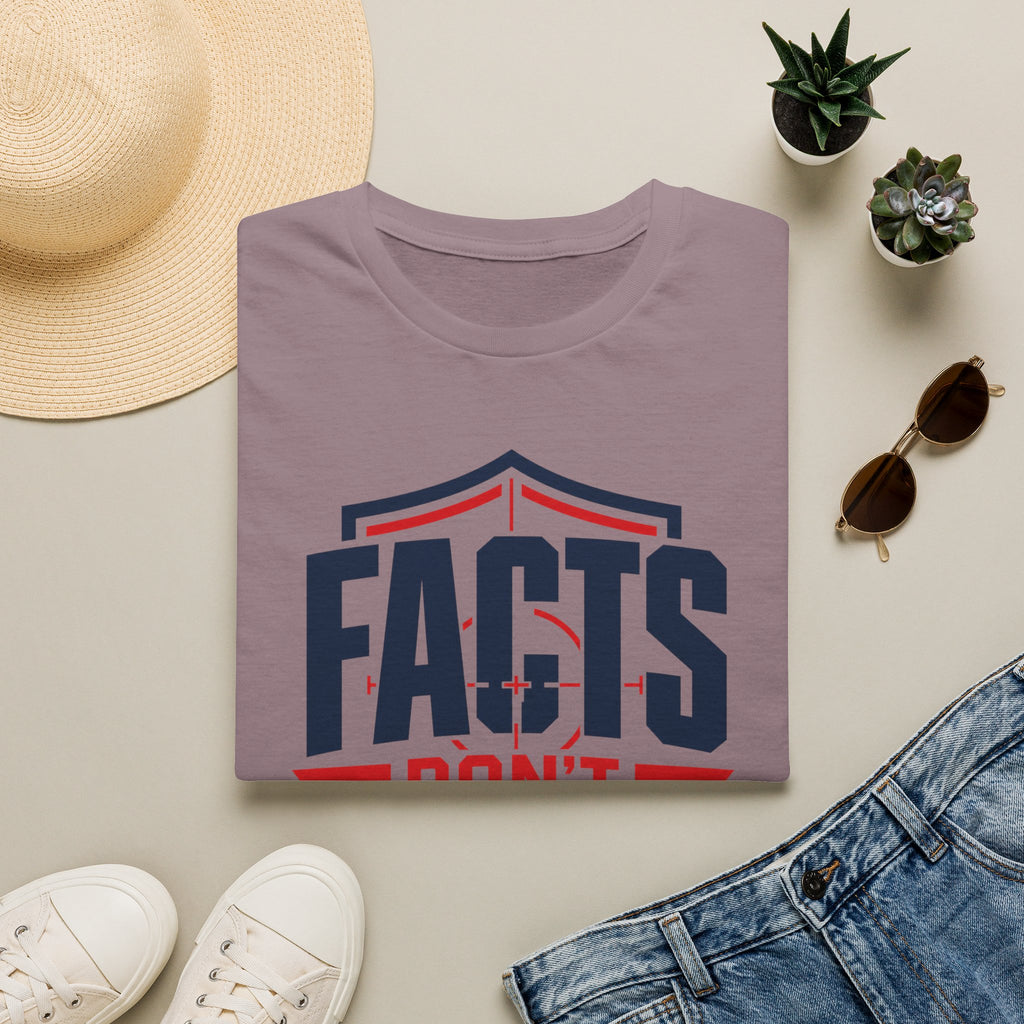 Facts Don’t Flinch T-Shirt — Bold Patriotic Statement Tee