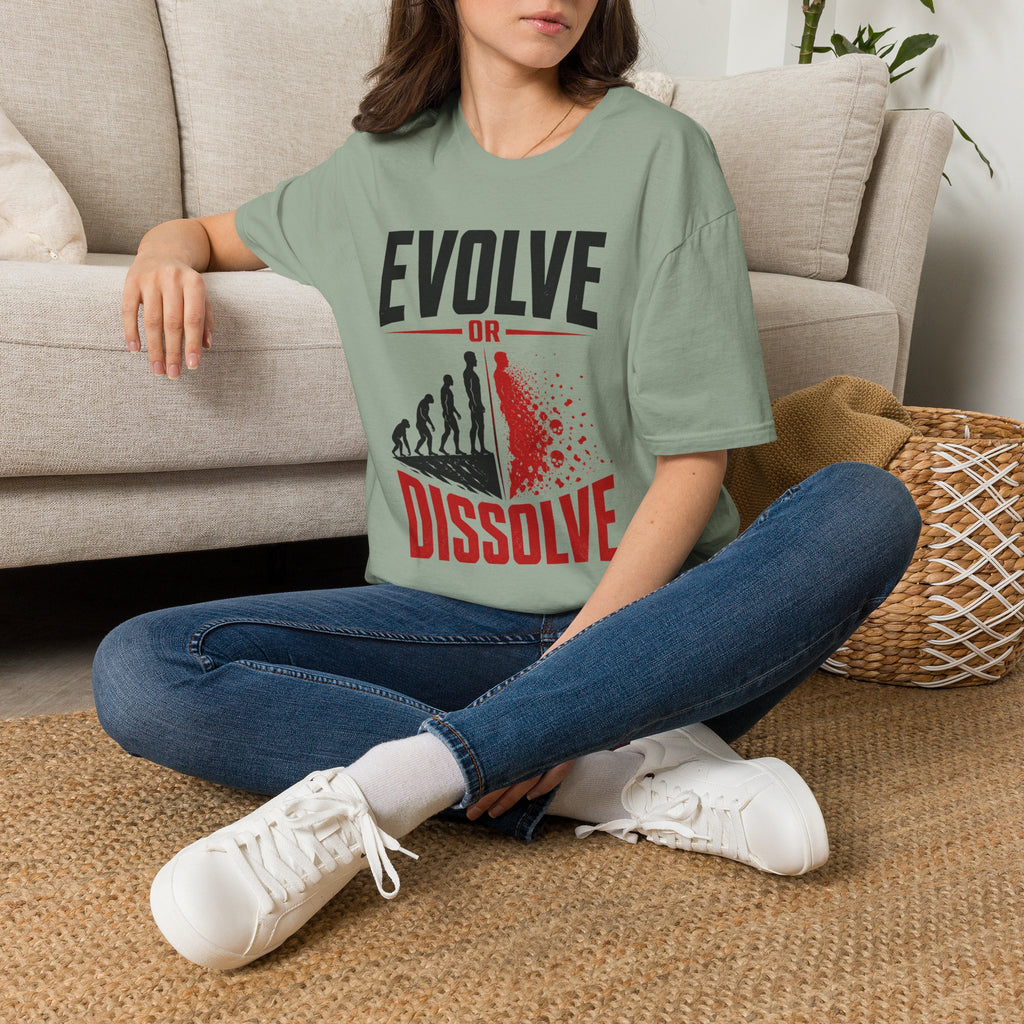 Evolve or Dissolve T-Shirt — Evolution Graphic Tee