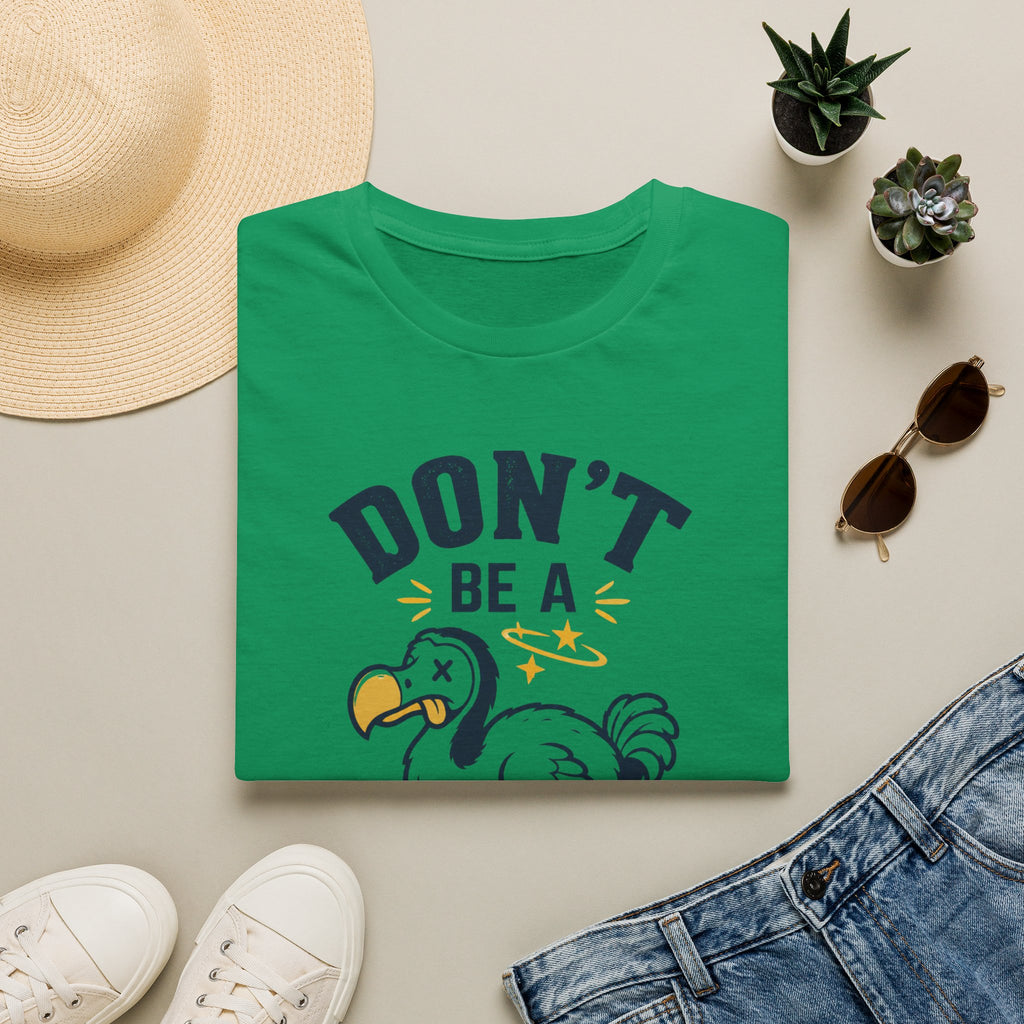 Don’t Be a Dodo T-Shirt — Funny Vintage Dodo Bird Graphic Tee