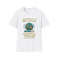 T-Shirt — "Mentally in Beta Testing" Retro Brain Graphic Tee
