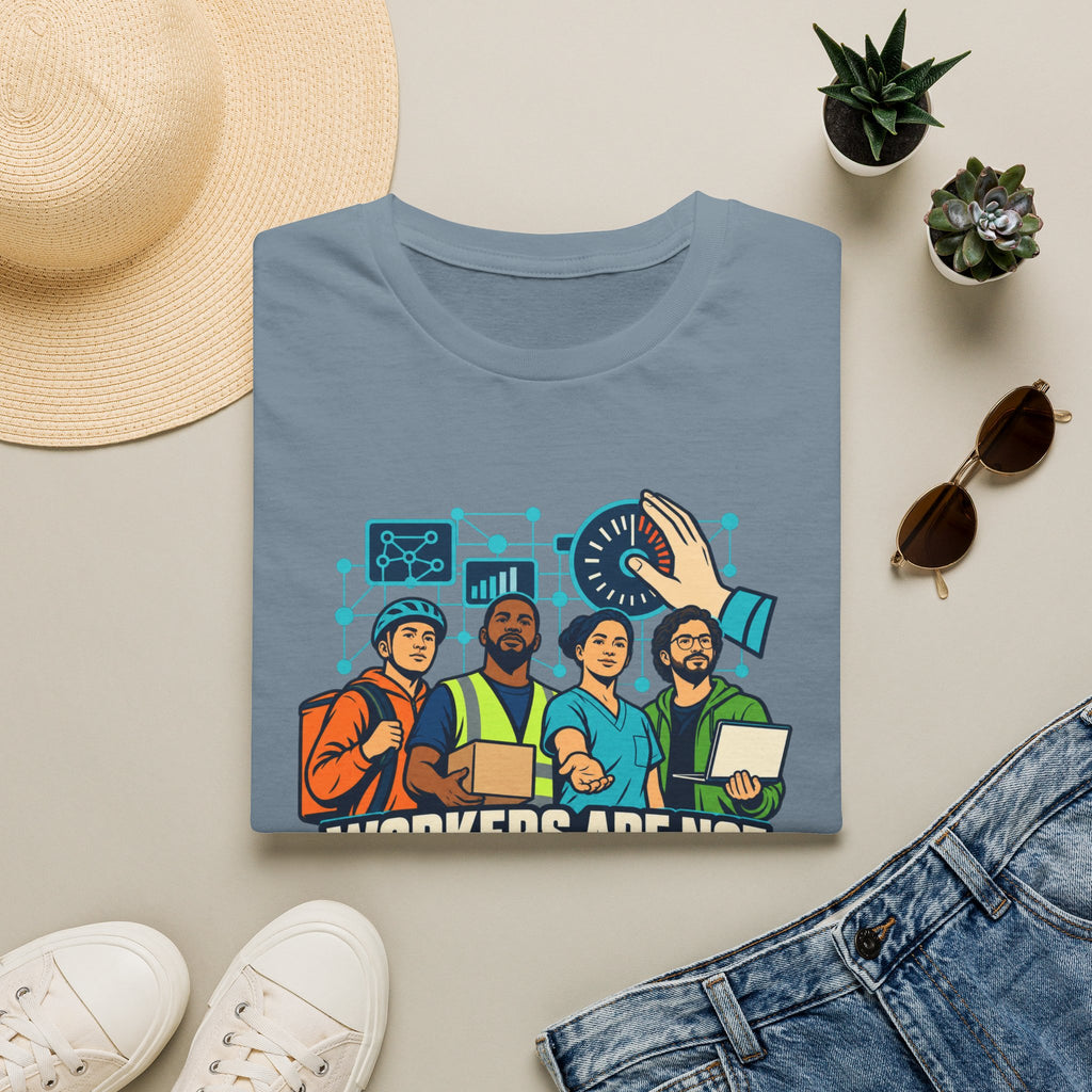 Workers Are Not Data Points T-Shirt — Labor Rights Solidarity Tee