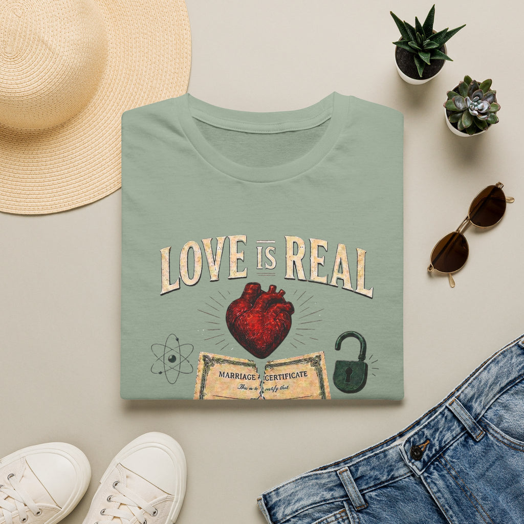Love Is Real, Contracts Are Optional Graphic Tee