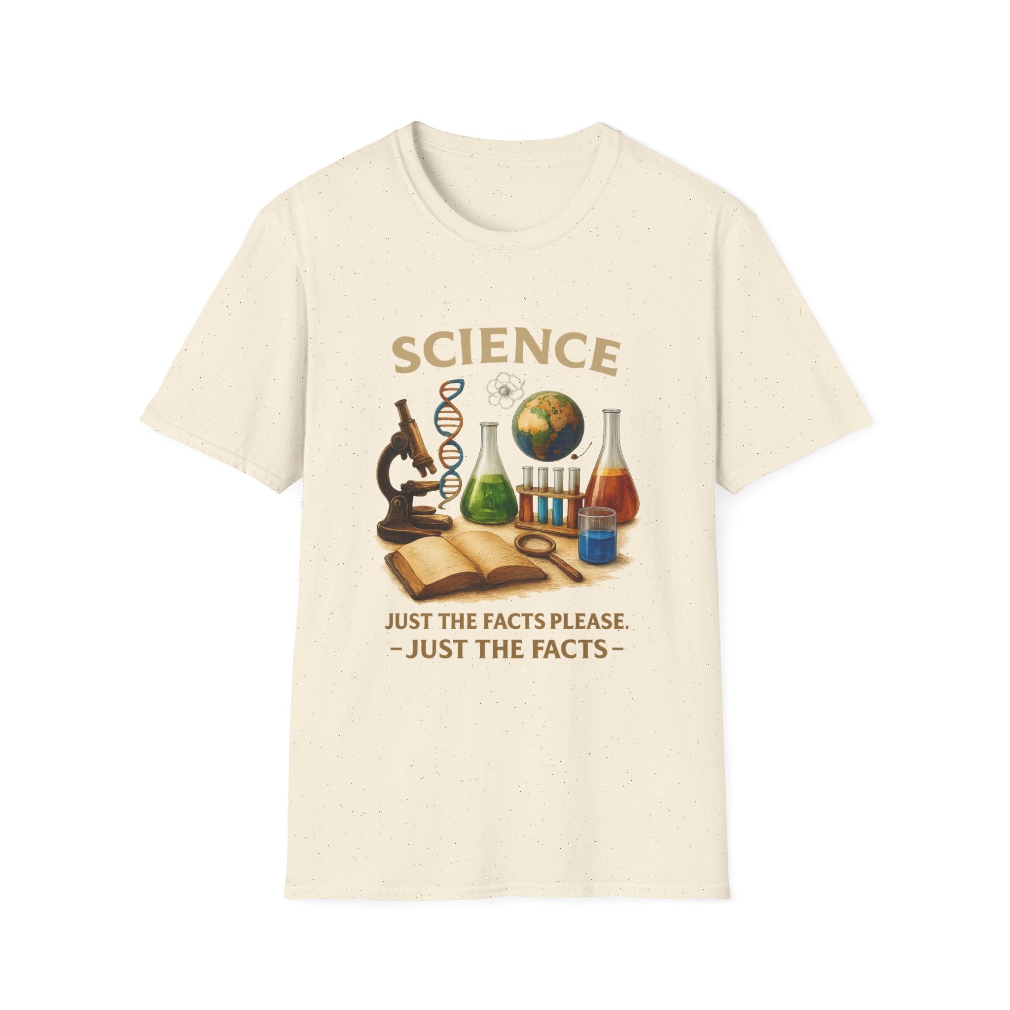 Science Just the Facts Unisex Softstyle T-Shirt