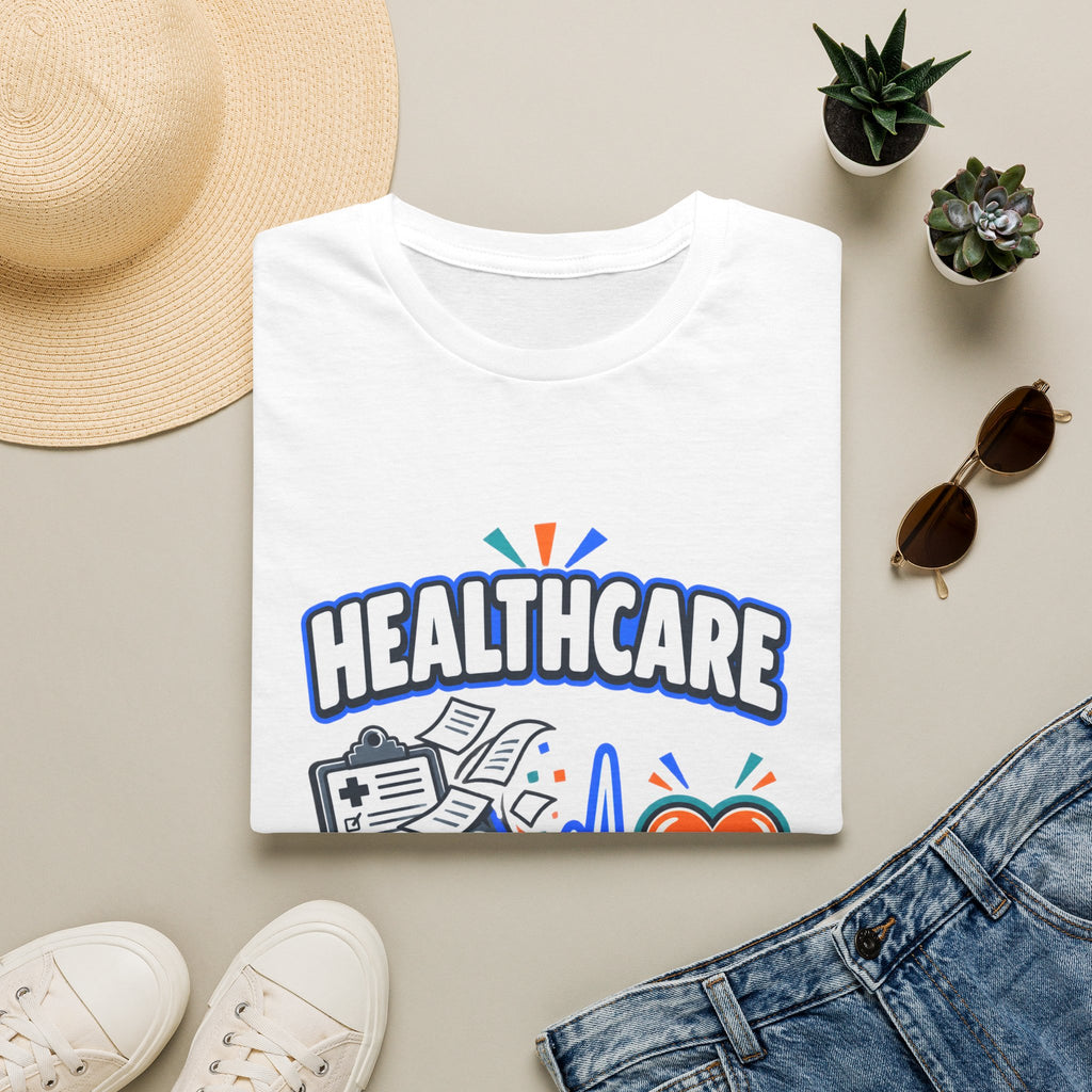 Healthcare T-Shirt — Funny "Less Paperwork, More Patients" Medical Appreciation Tee