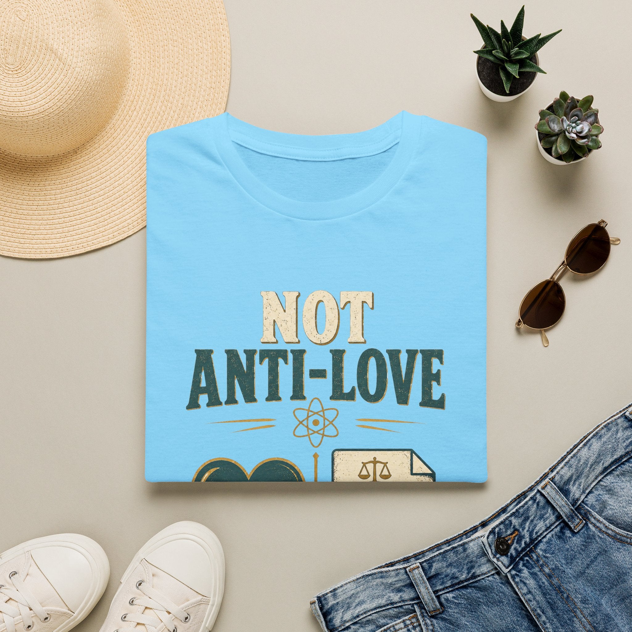 "Not Anti-Love, Anti-Contract" Graphic Tee
