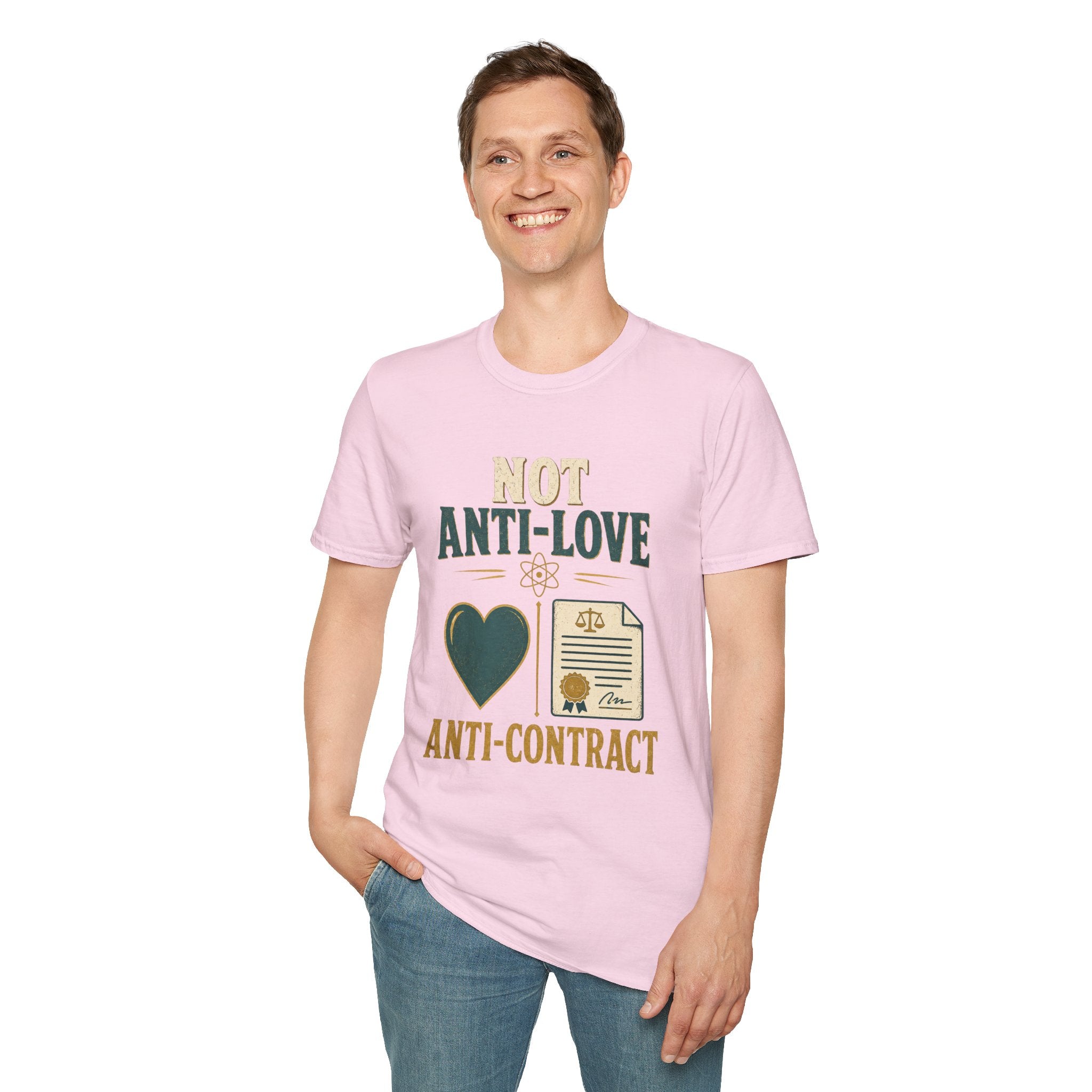 "Not Anti-Love, Anti-Contract" Graphic Tee