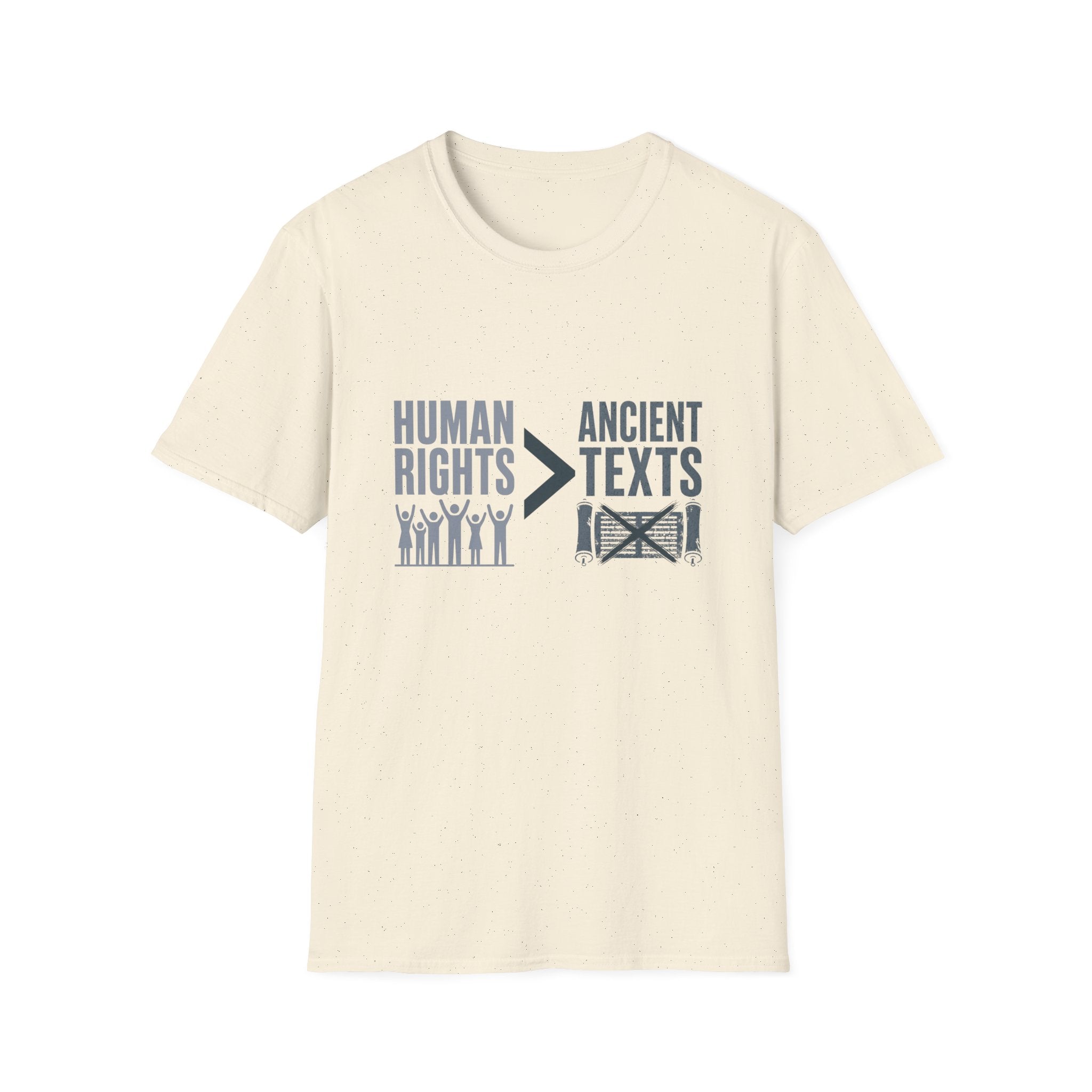 Human Rights Ancient Texts Unisex Softstyle T-Shirt