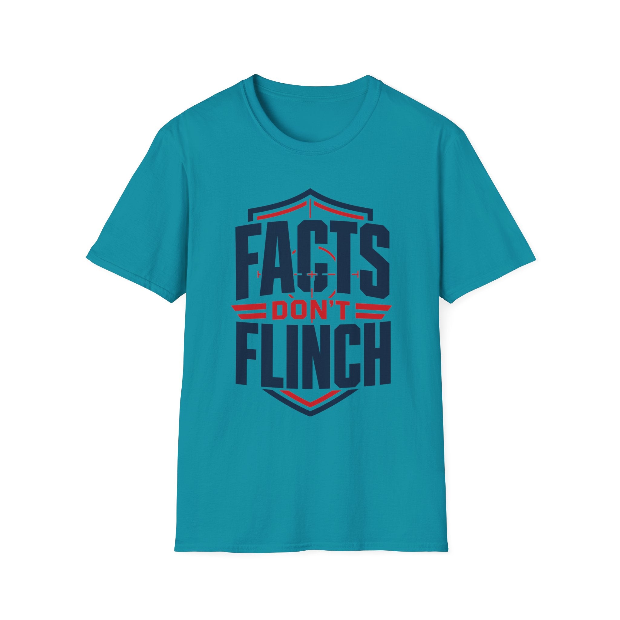 Facts Don't Flinch Unisex Softstyle T-Shirt