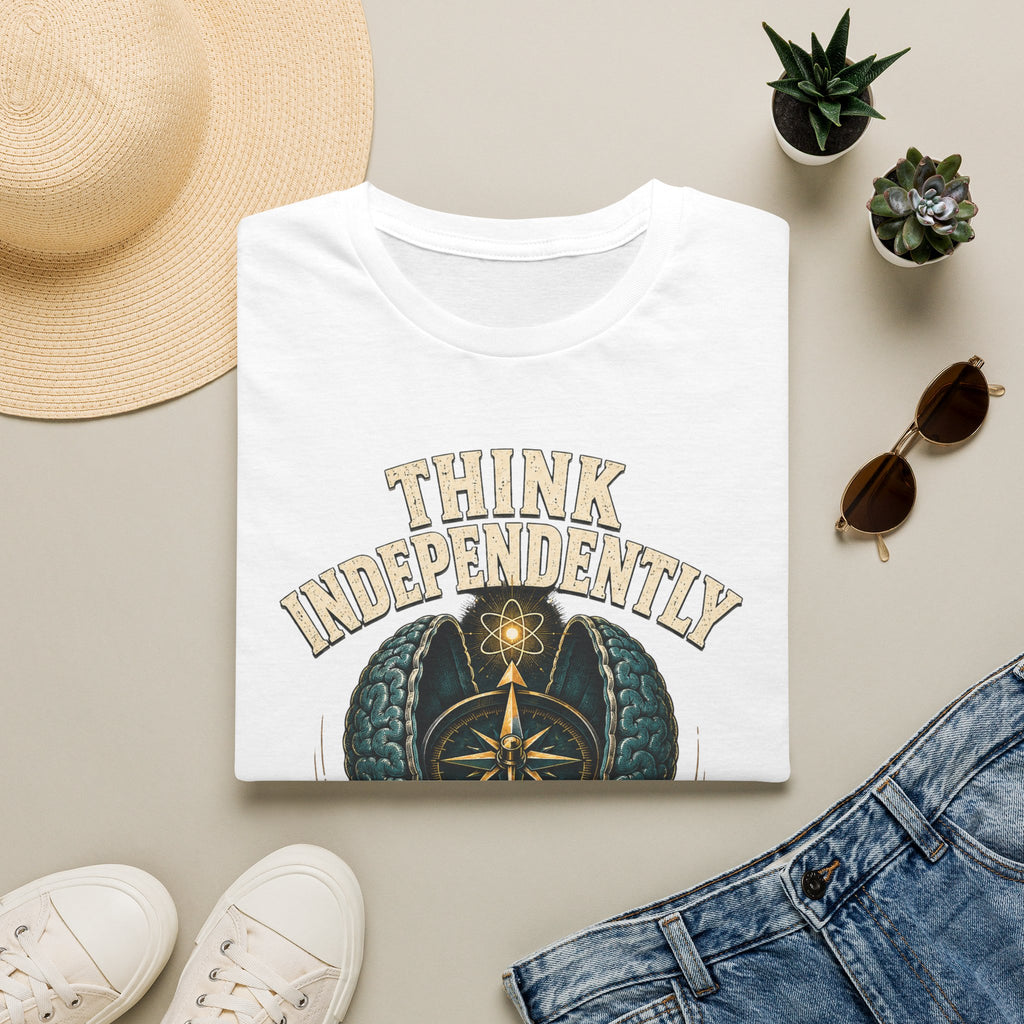 Think Independently T-Shirt — 'Verify Relentlessly' Graphic Tee
