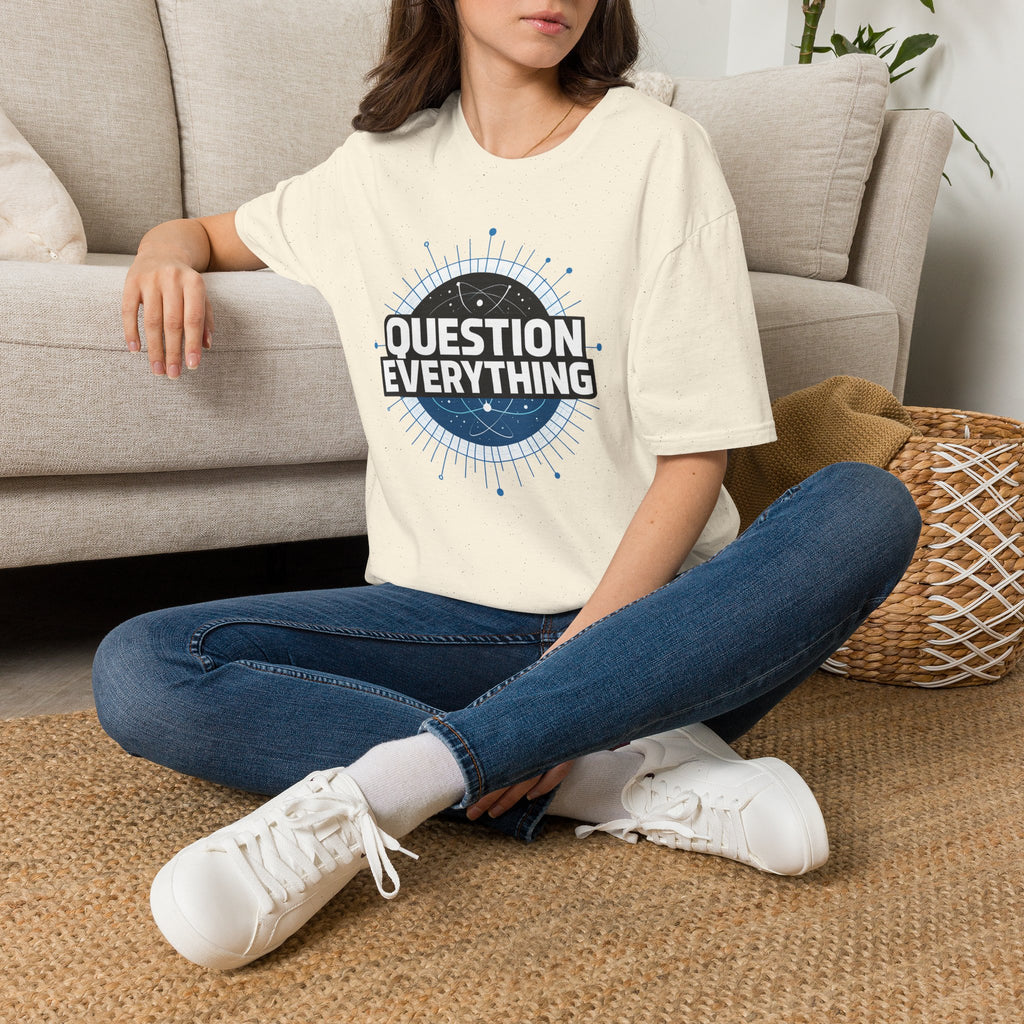 Question Everything T-Shirt — Skeptic Science Graphic Tee