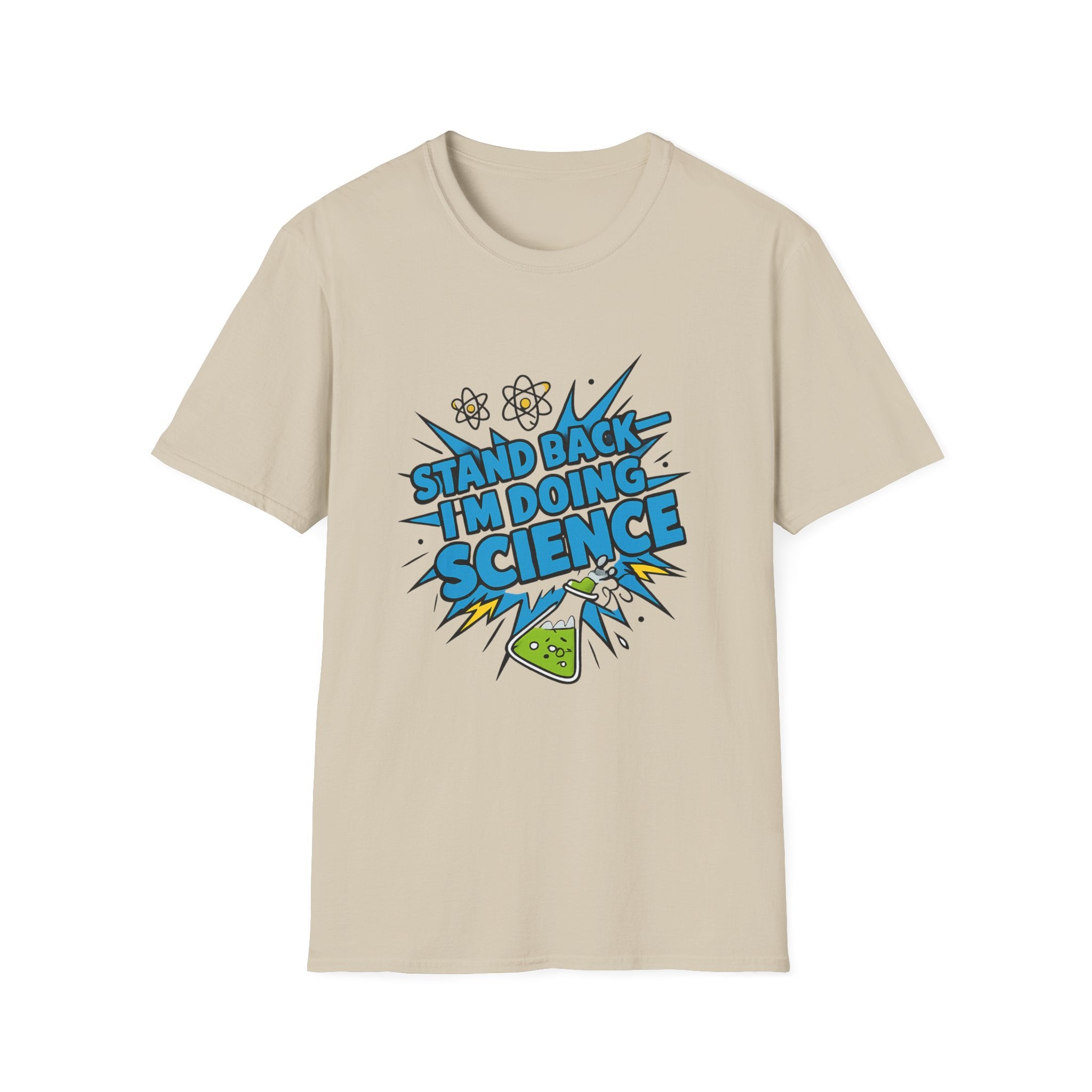 Stand Back I'm Doing Science Unisex Softstyle T-Shirt
