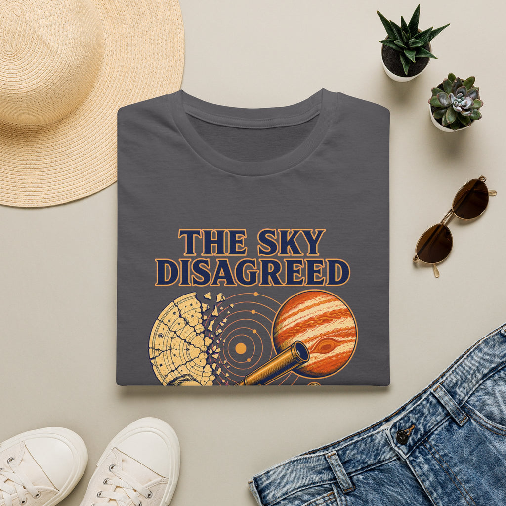 “The Sky Disagreed” Telescope Astronomer Graphic Tee
