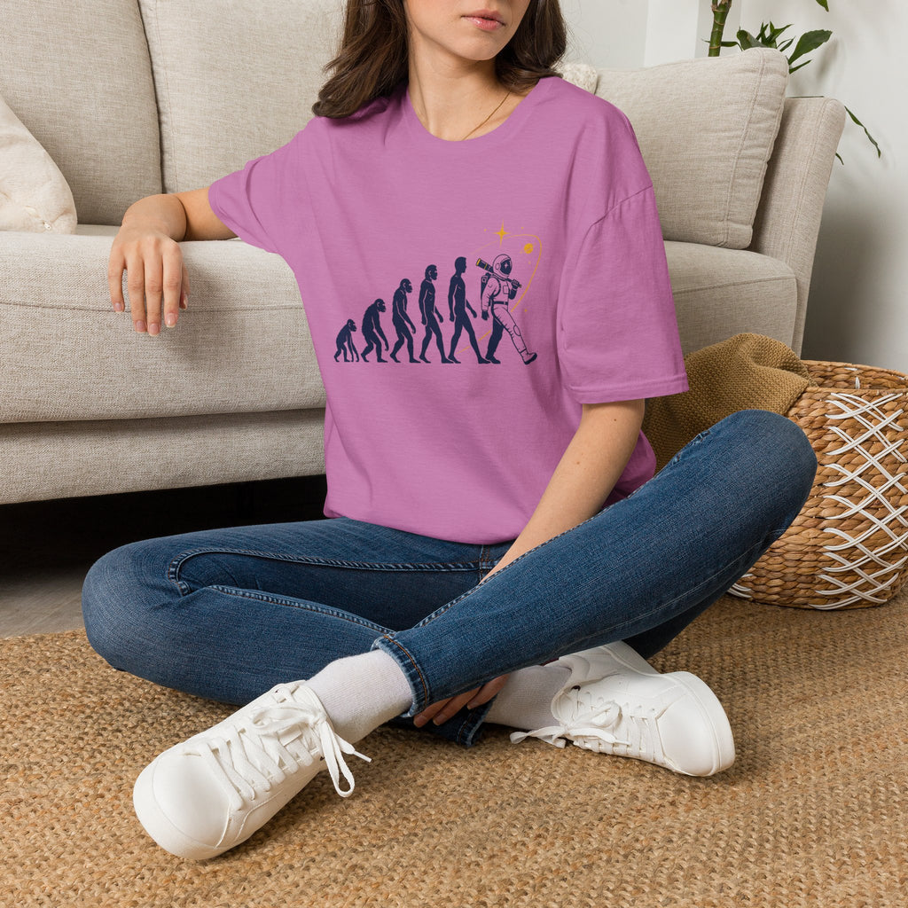 Evolution to Astronaut T-Shirt — Funny Space Exploration Tee