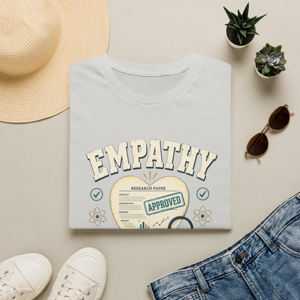 Empathy Passed Peer Review T-Shirt — 'Empathy Approved' Medical / Counseling Tee