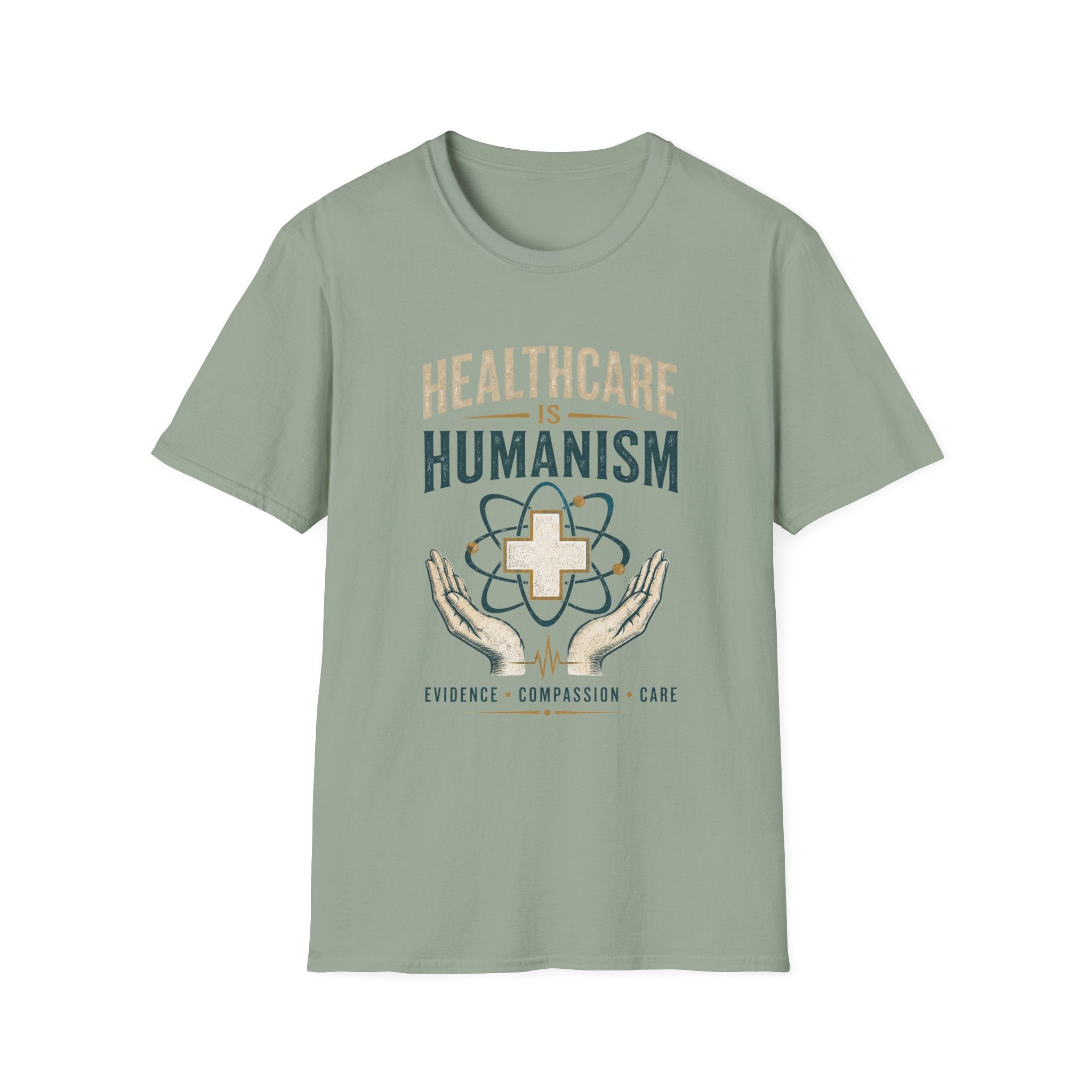 Healthcare Is Humanism T-Shirt — Nursing & Medical Pride Tee