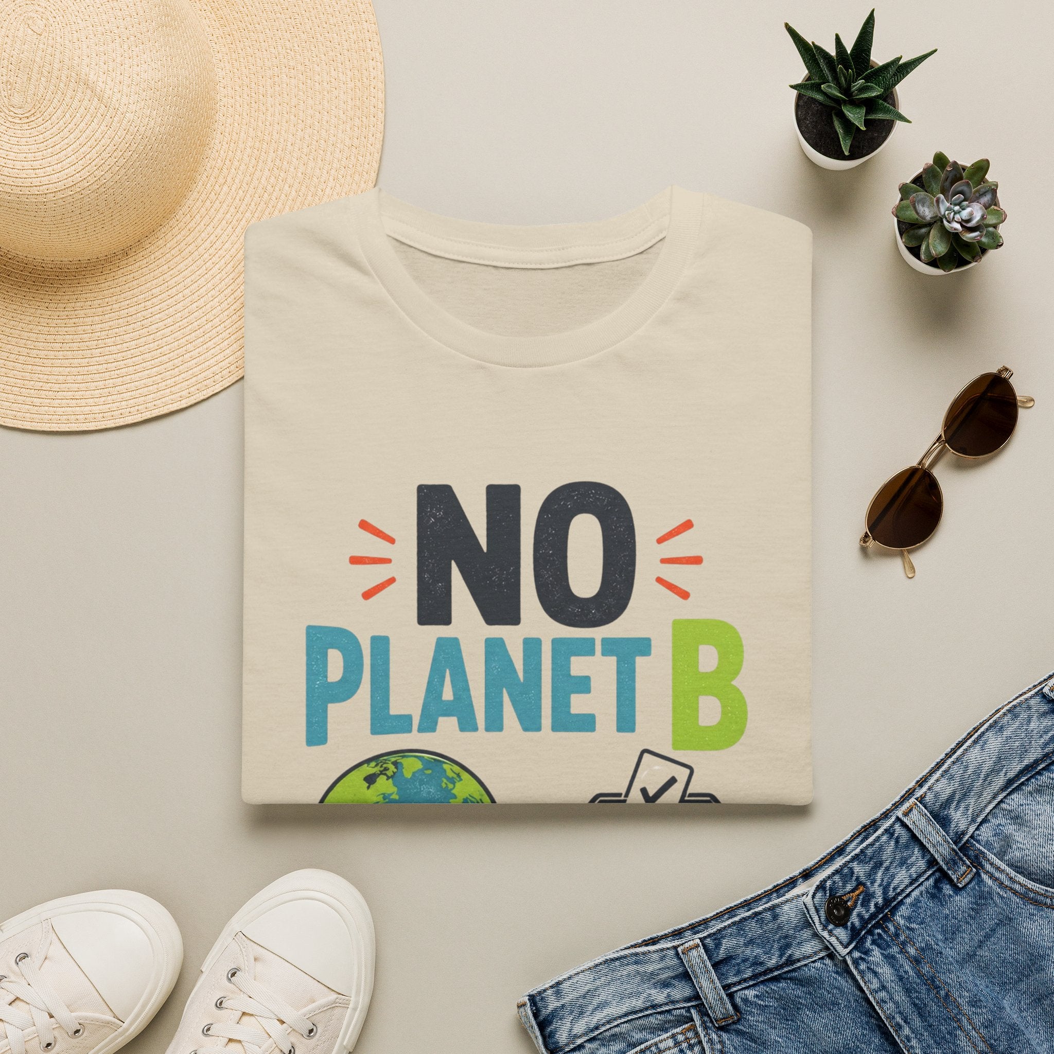No Planet B T-Shirt — Eco Activist Climate Change Tee