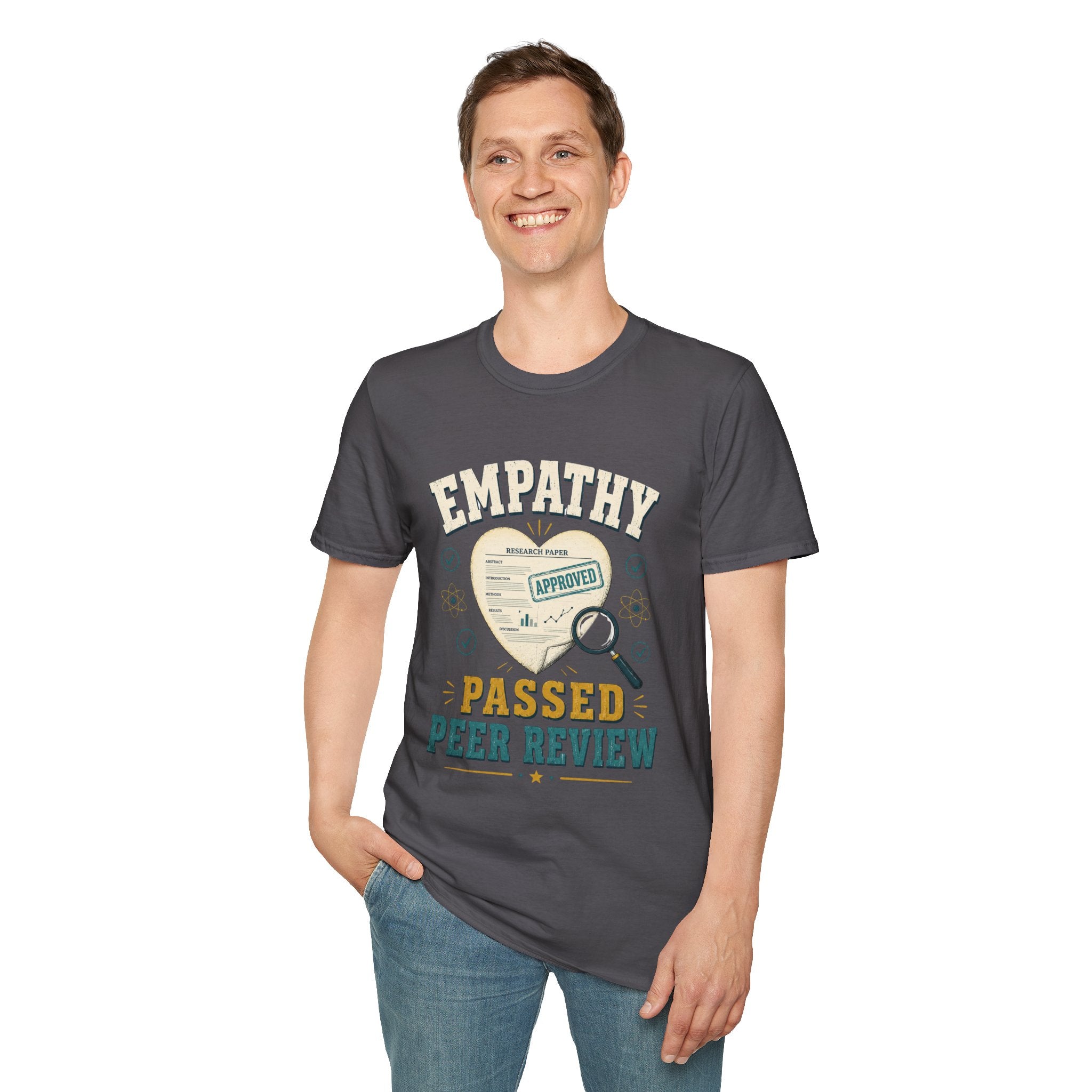 Empathy Passed Peer Review T-Shirt — 'Empathy Approved' Medical / Counseling Tee