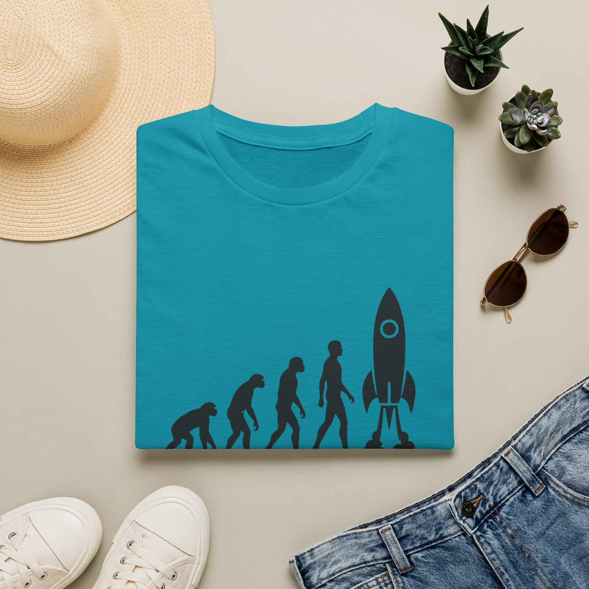 Evolution to Rocket Graphic Tee