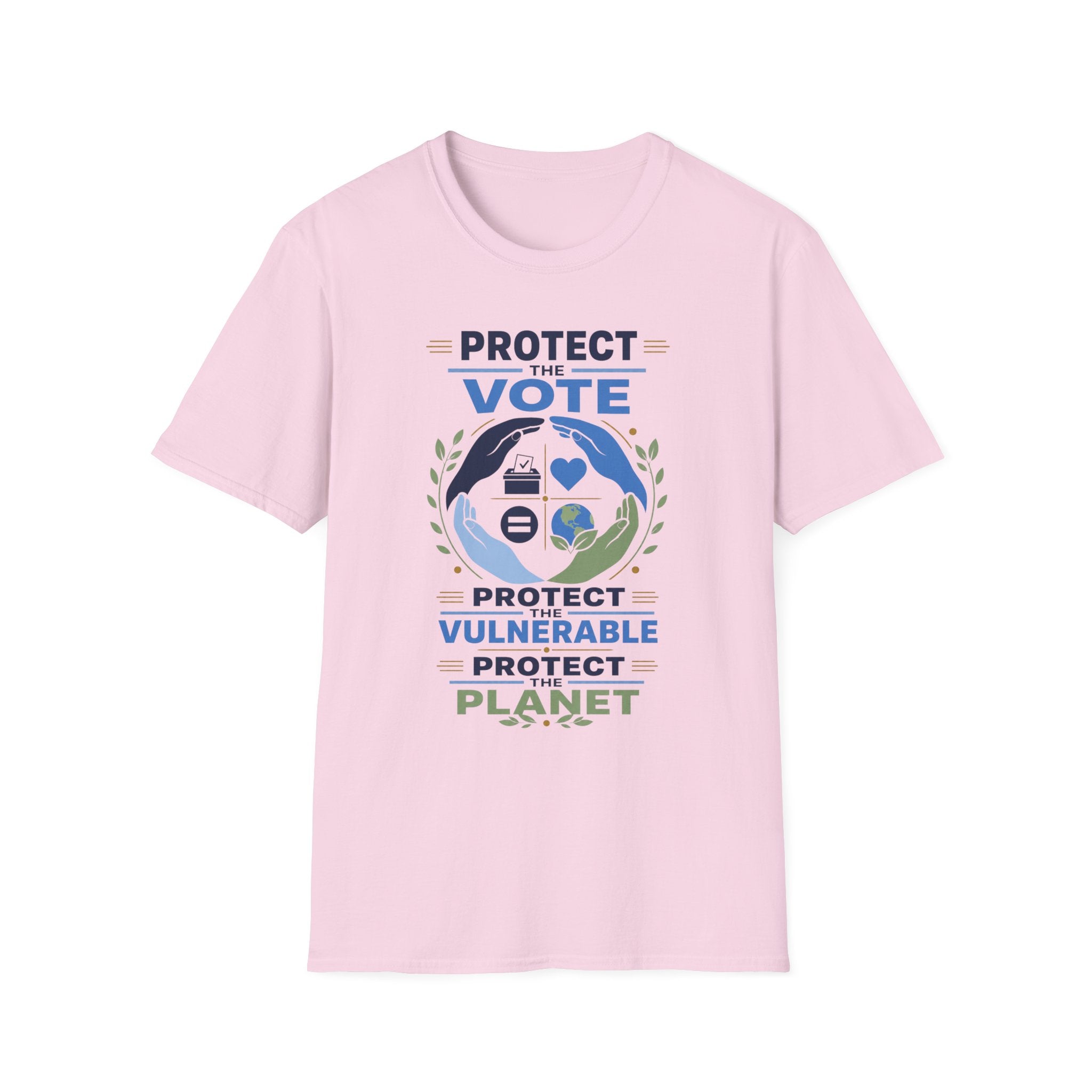 Protect the Vote T-Shirt — Voter Rights & Planet Protection Tee