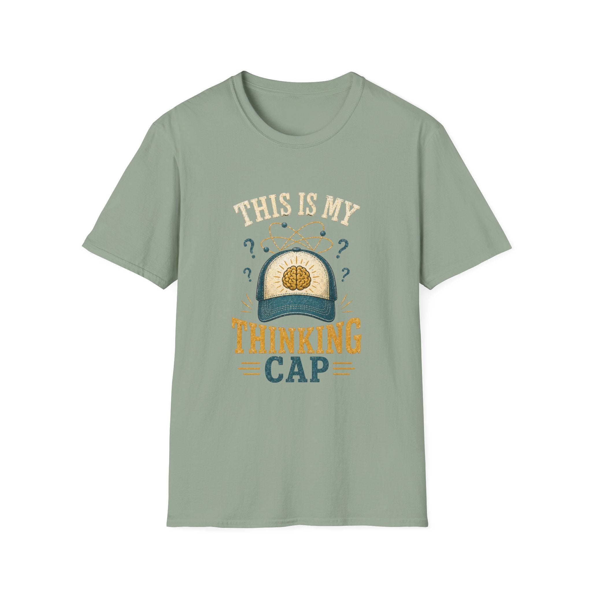 Thinking Cap T-Shirt — “This Is My Thinking Cap” Graphic Tee