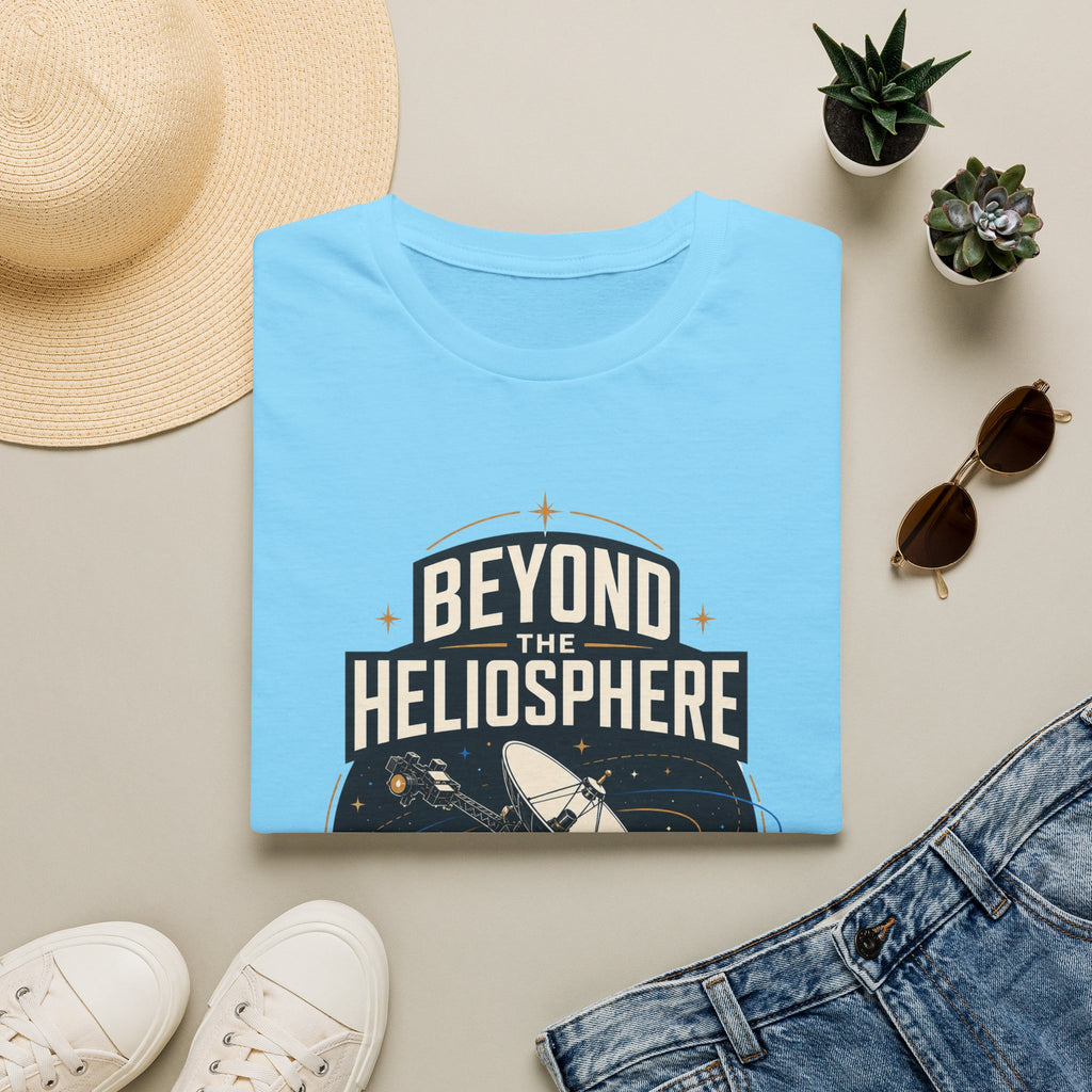 Beyond the Heliosphere T-Shirt — Space Exploration Graphic Tee