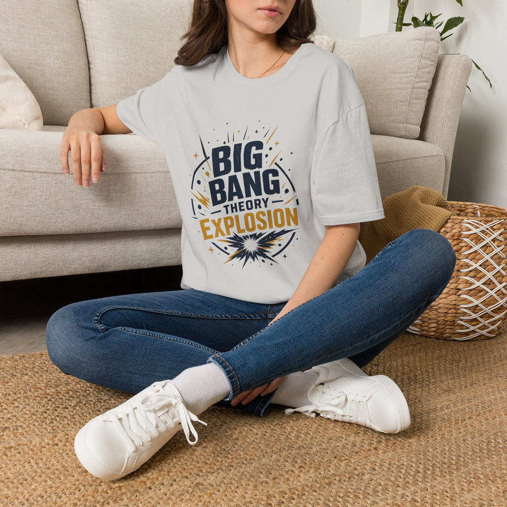 Big Bang Theory Explosion T-Shirt — Science Nerd Graphic Tee