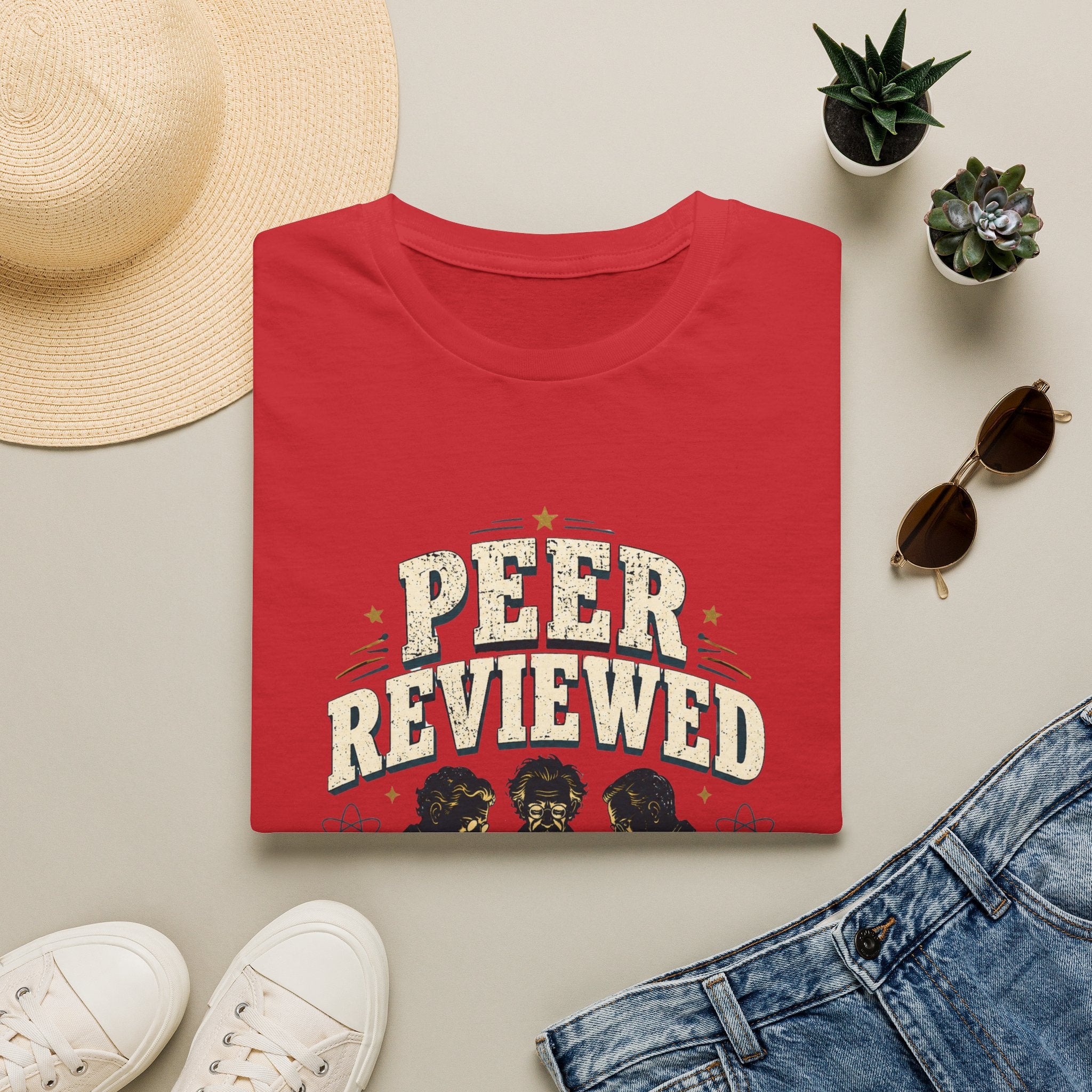 Peer Reviewed T-Shirt — Funny Academic 'Peer Reviewed or It Didn’t Happen' Tee