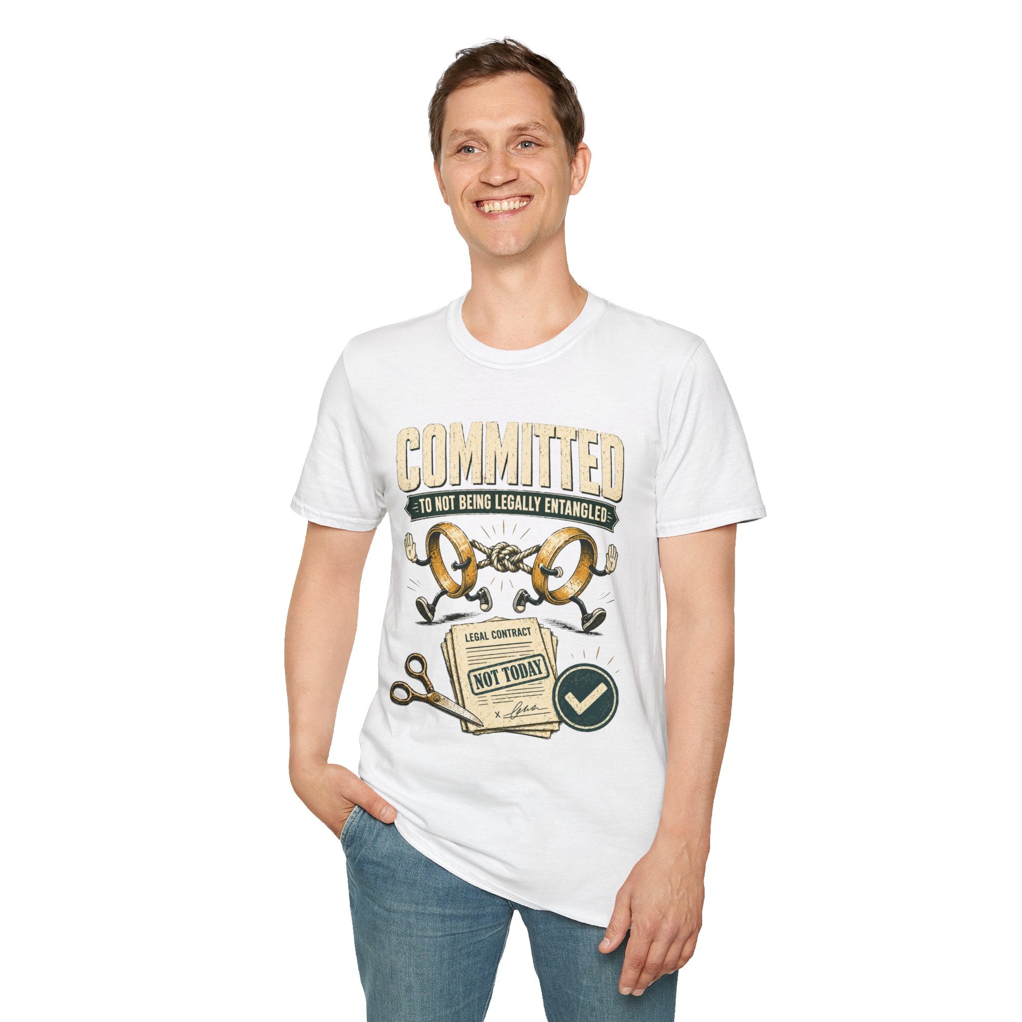 Committed to Not Being Legally Entangled T-Shirt