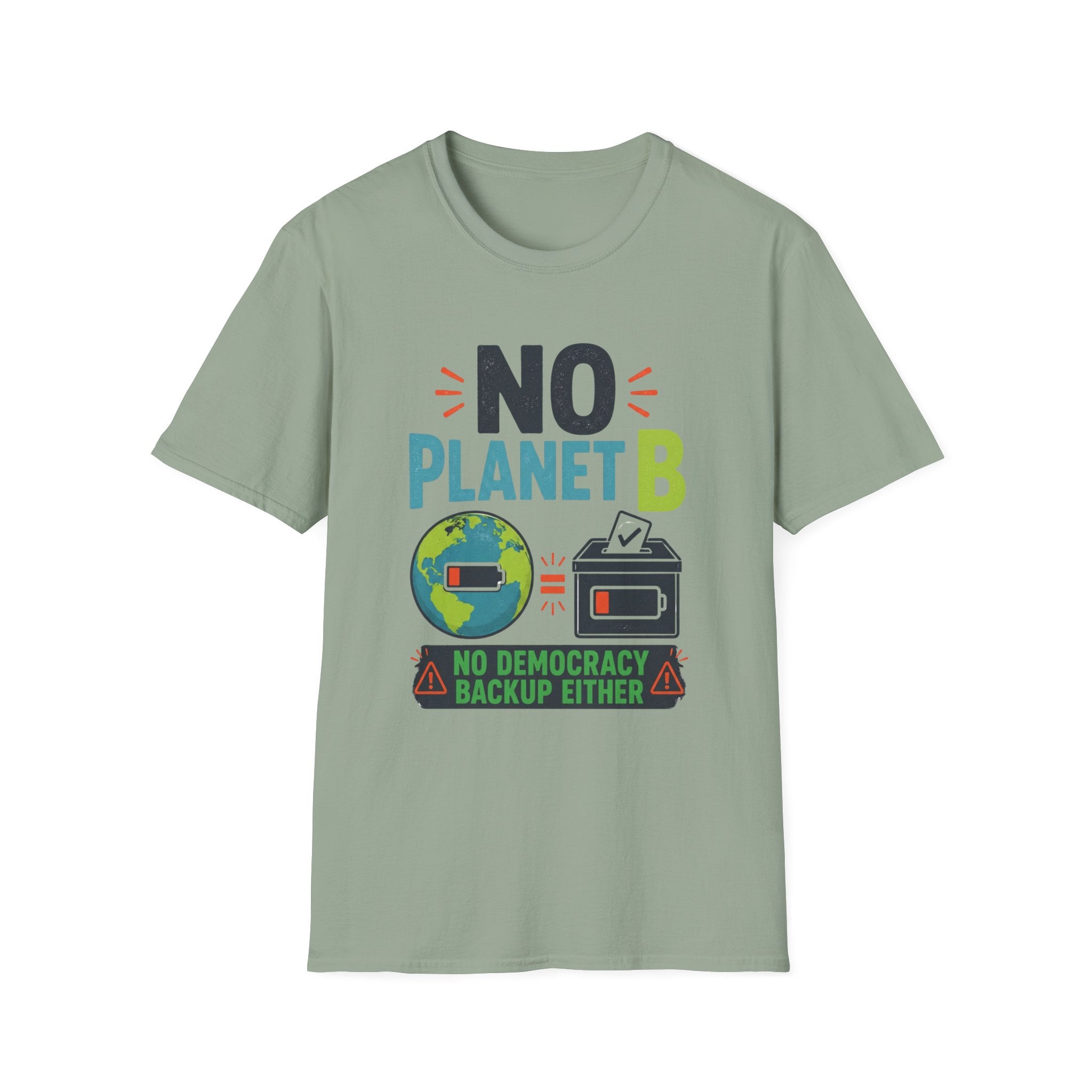 No Planet B T-Shirt — Eco Activist Climate Change Tee