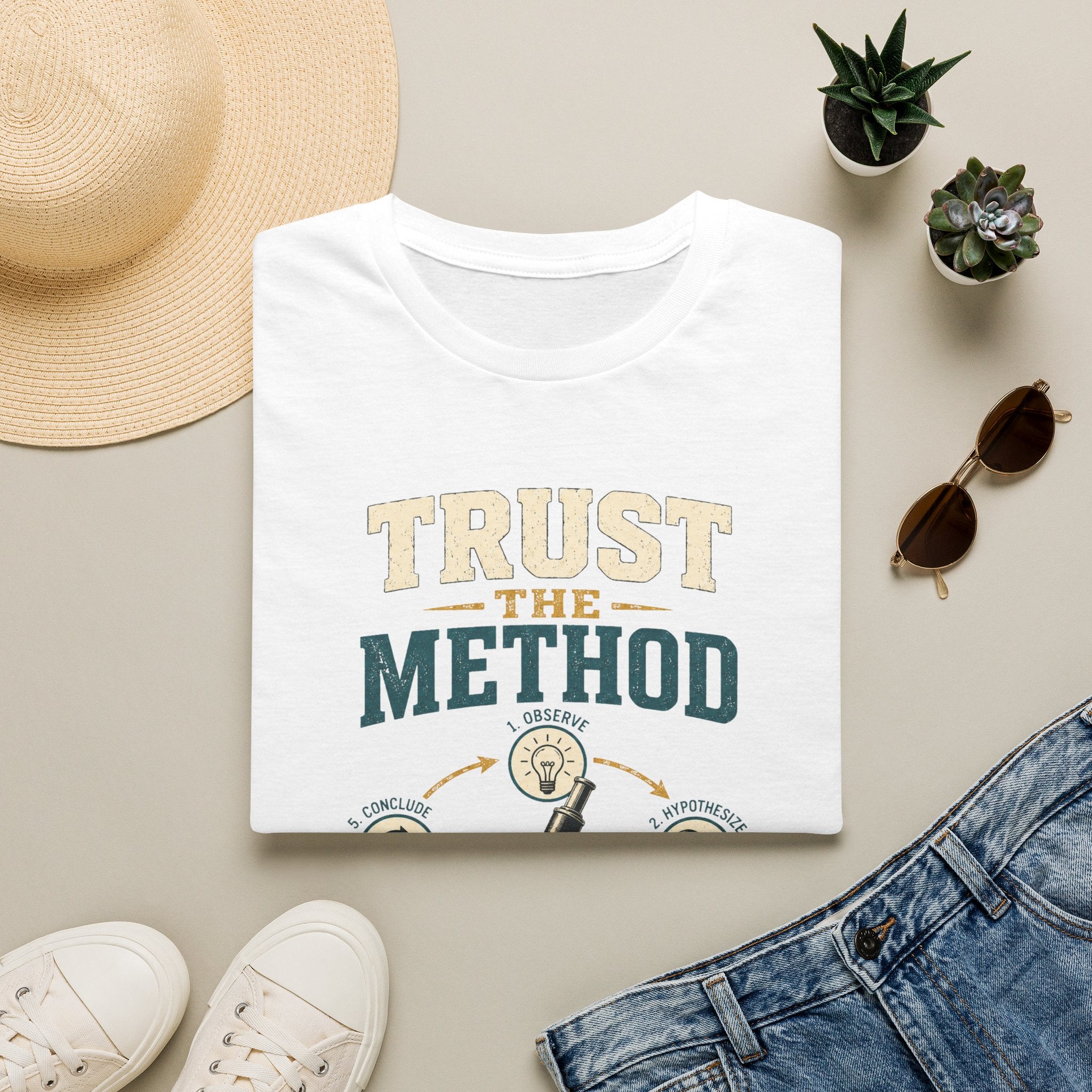 Trust The Method T-Shirt — Inspirational Science & Study Graphic Tee