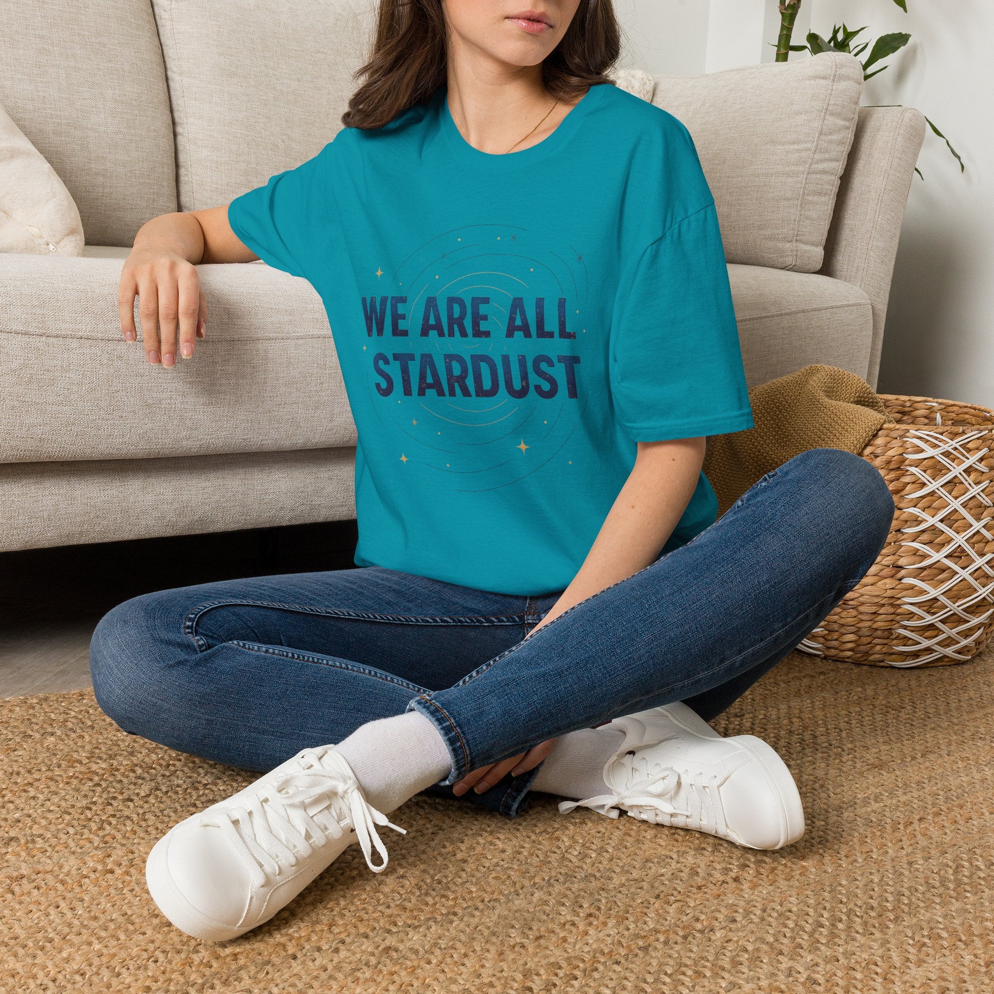 Stardust Graphic Tee — "We Are All Stardust" Inspirational T-Shirt