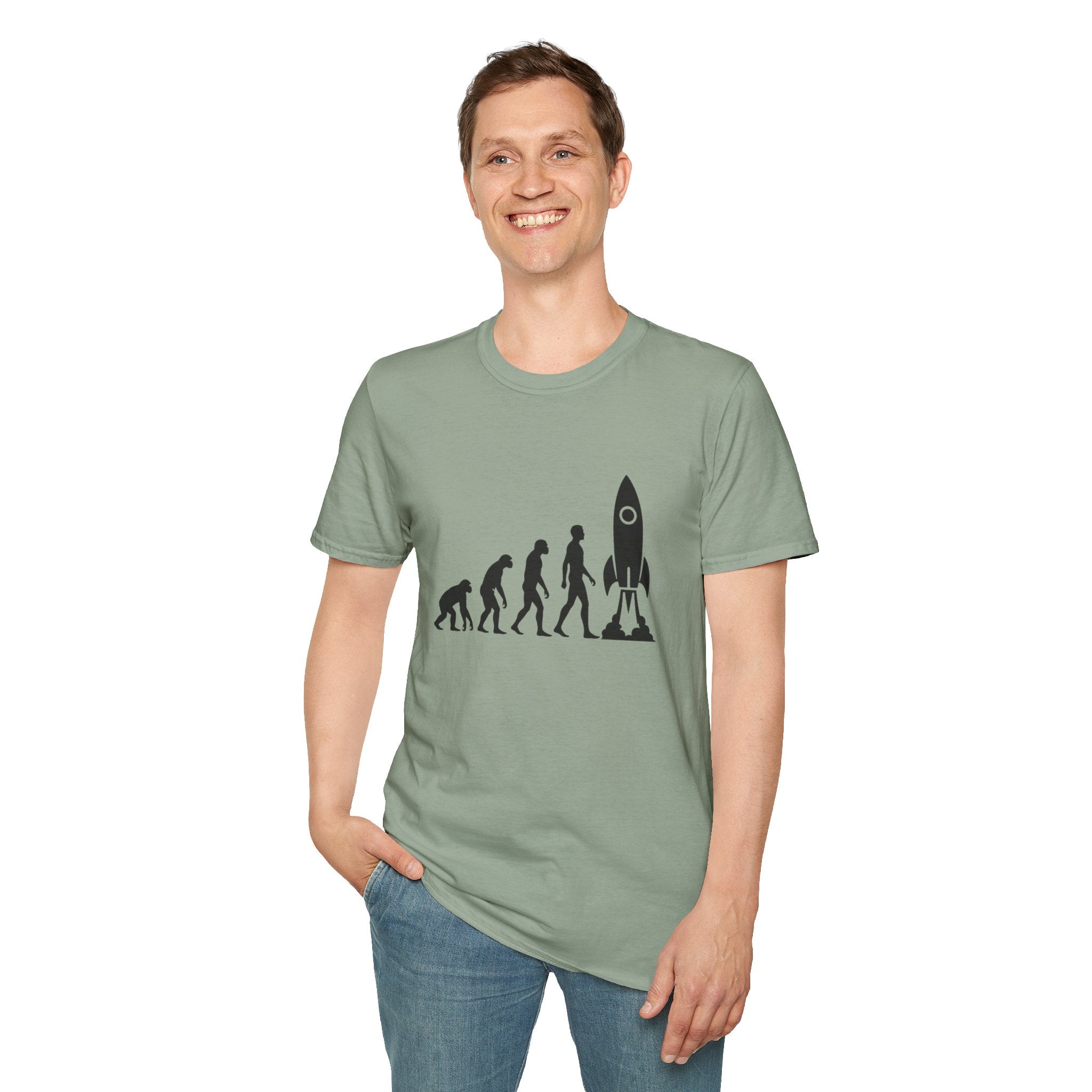 Evolution to Rocket Graphic Tee
