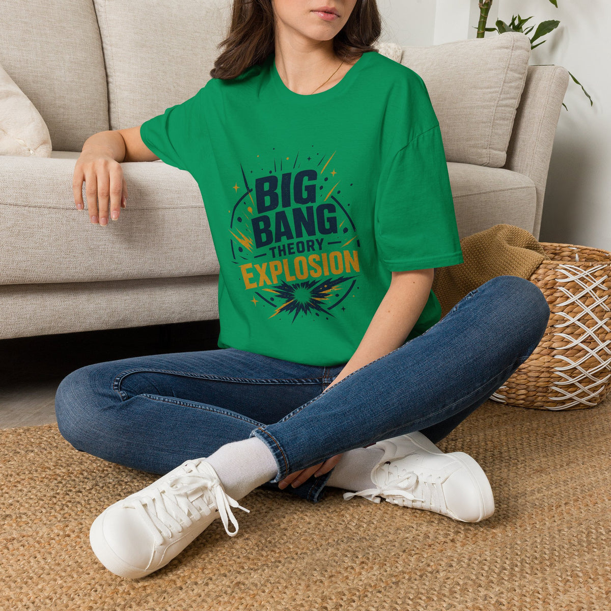 Big Bang Theory Explosion T-Shirt — Science Nerd Graphic Tee