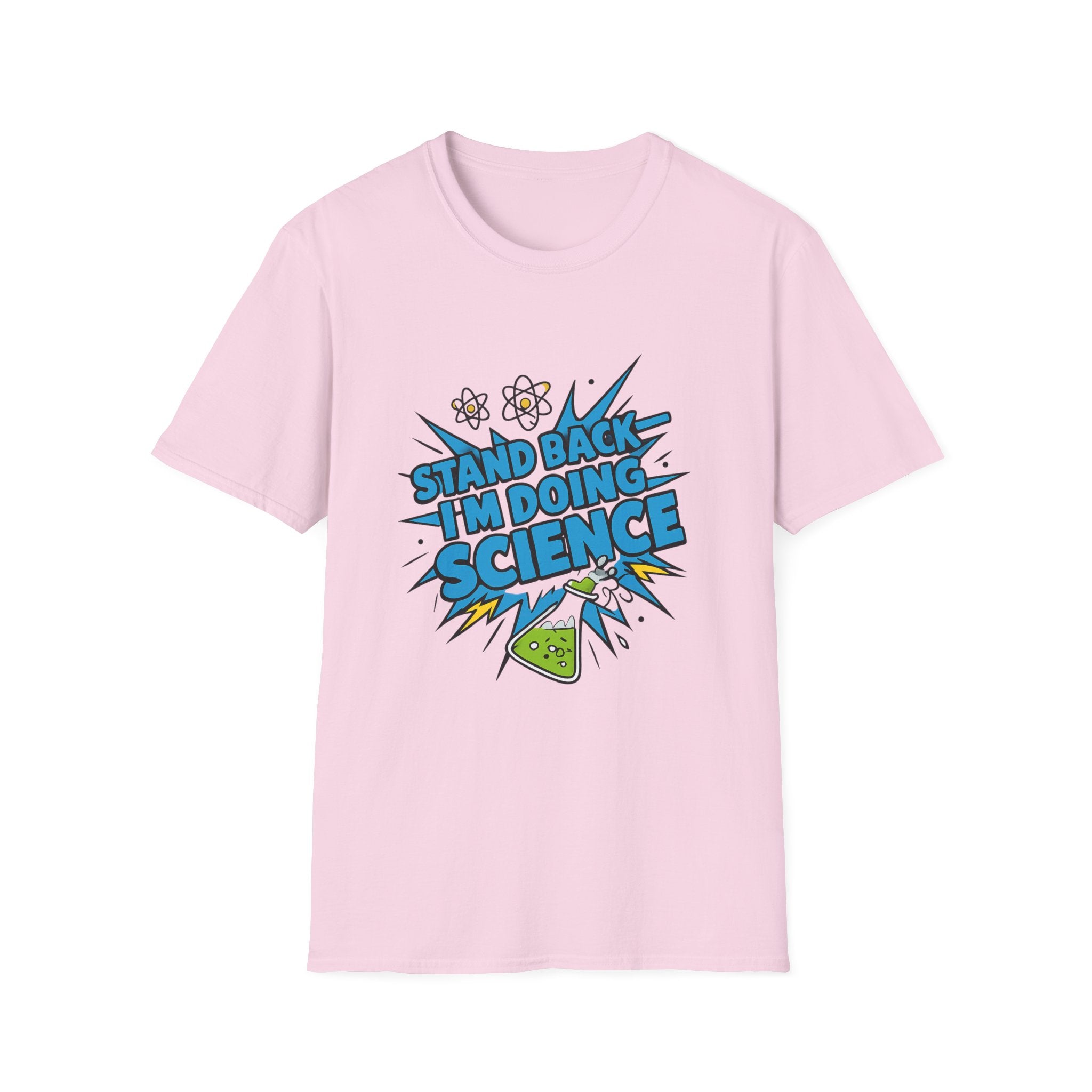 Stand Back I'm Doing Science Unisex Softstyle T-Shirt