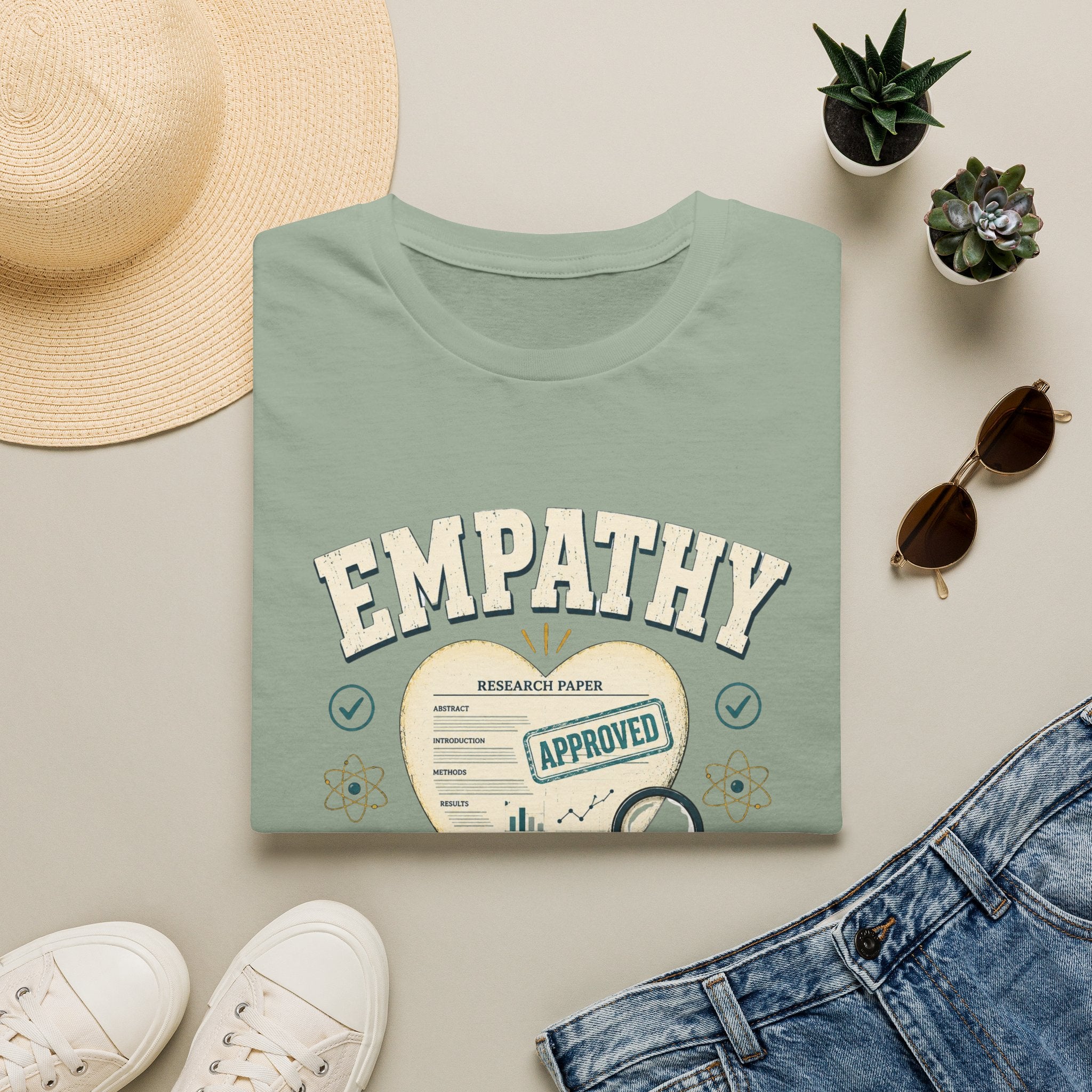 Empathy Passed Peer Review T-Shirt — 'Empathy Approved' Medical / Counseling Tee
