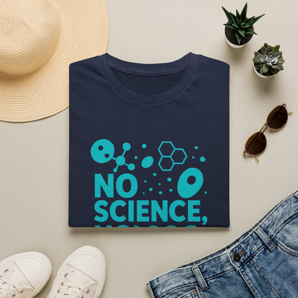Science Lover T‑Shirt — "No Science, No Future" Graphic Tee